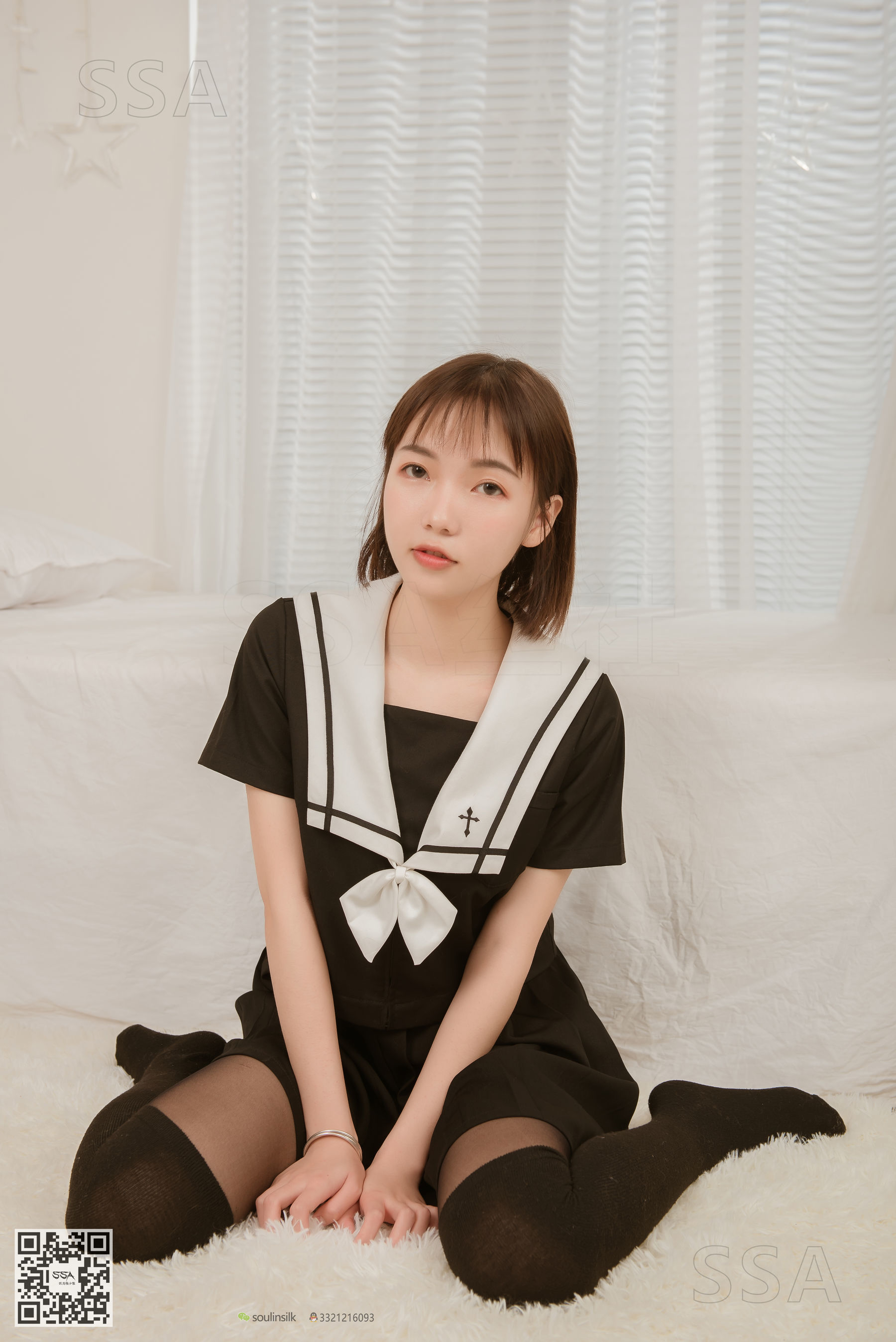 [SSA丝社]超清写真 No.151 桃子 JK制服 - 图片02