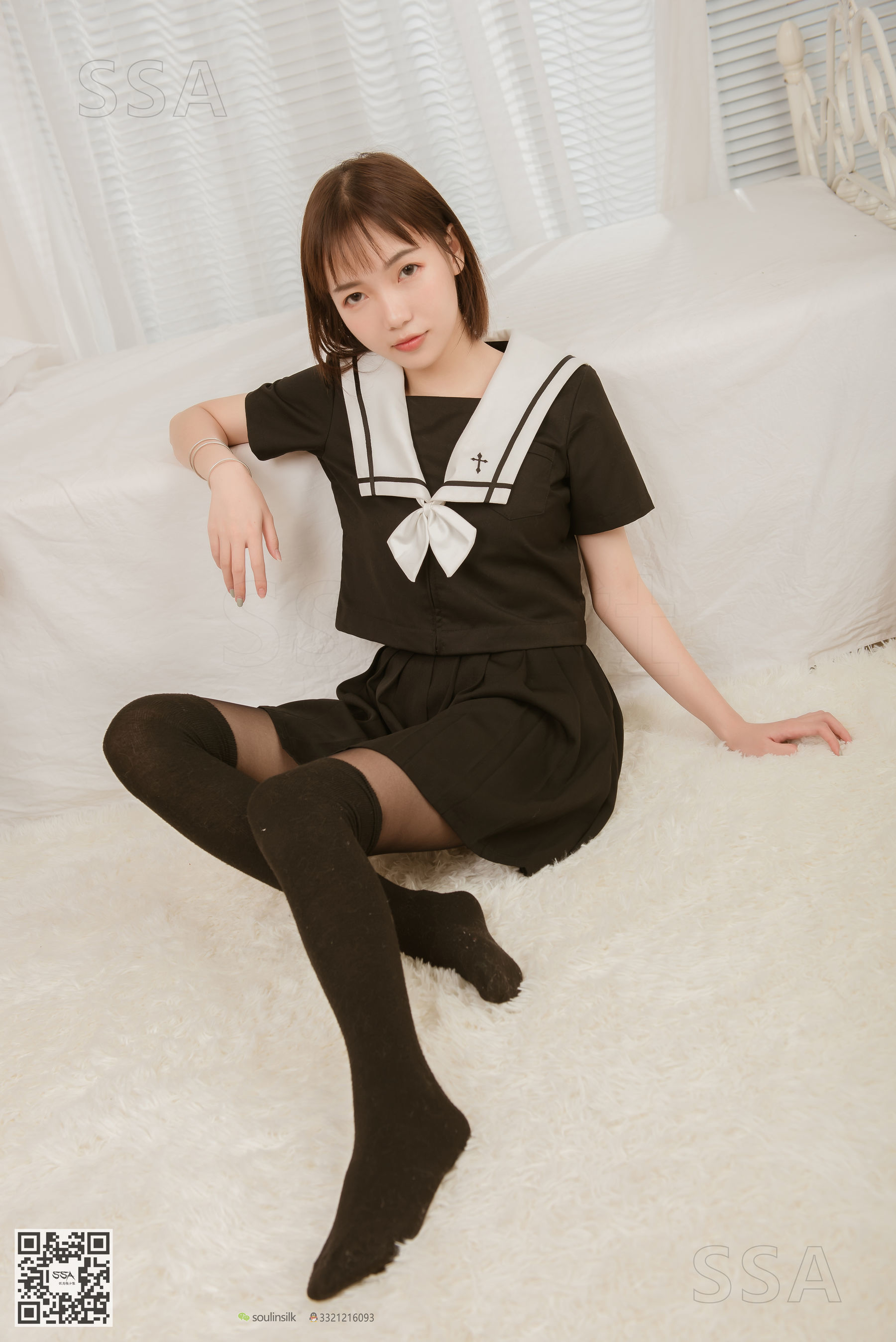 [SSA丝社]超清写真 No.151 桃子 JK制服 - 图片05