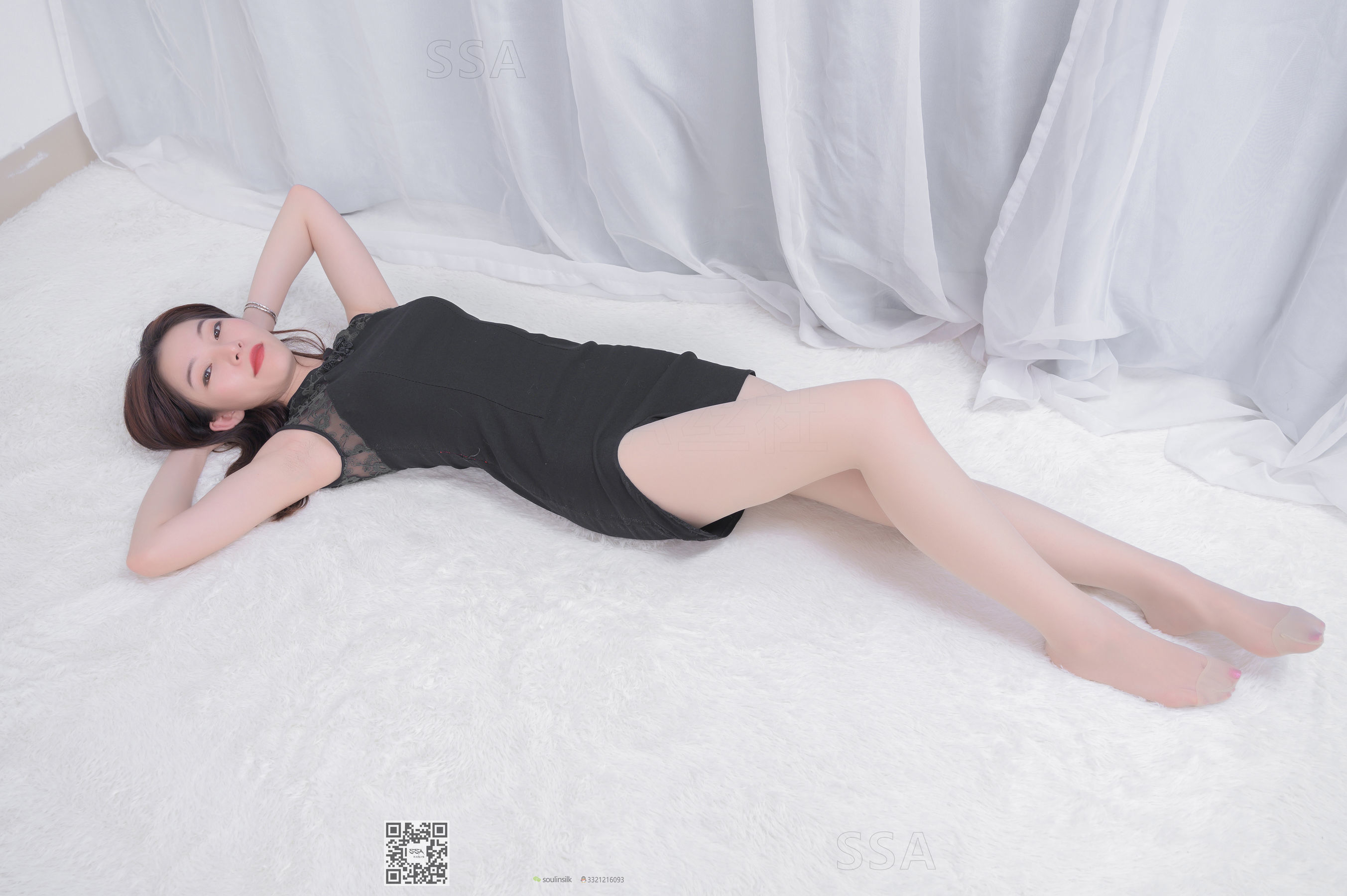 [SSA丝社]超清写真 No.199 莉莉 改良旗袍试穿体验（下） - 图片08