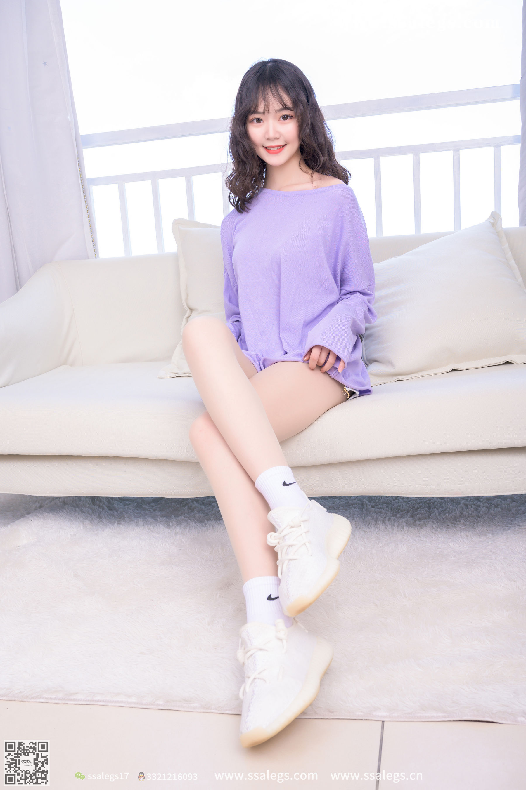 [SSA丝社]超清写真 No.368 阳阳 少女的大波浪(上)