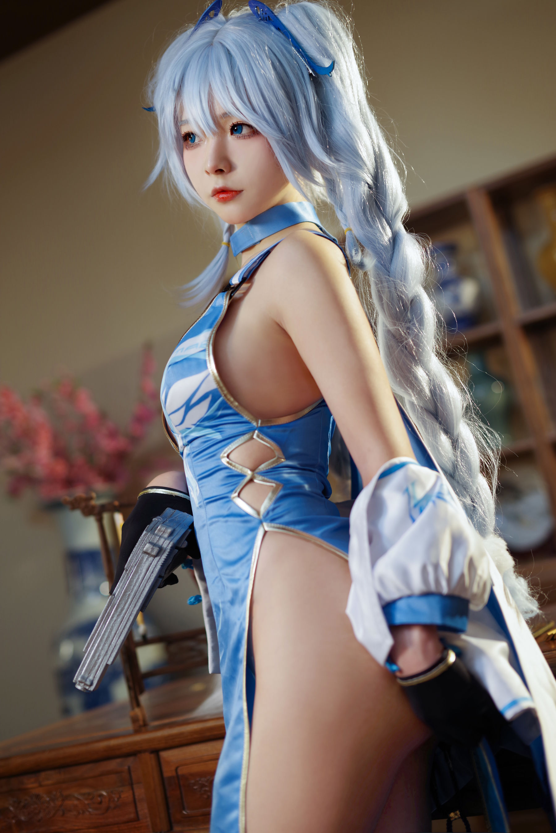 [福利COS] yuuhui玉汇 - PA-15 翠雀媚