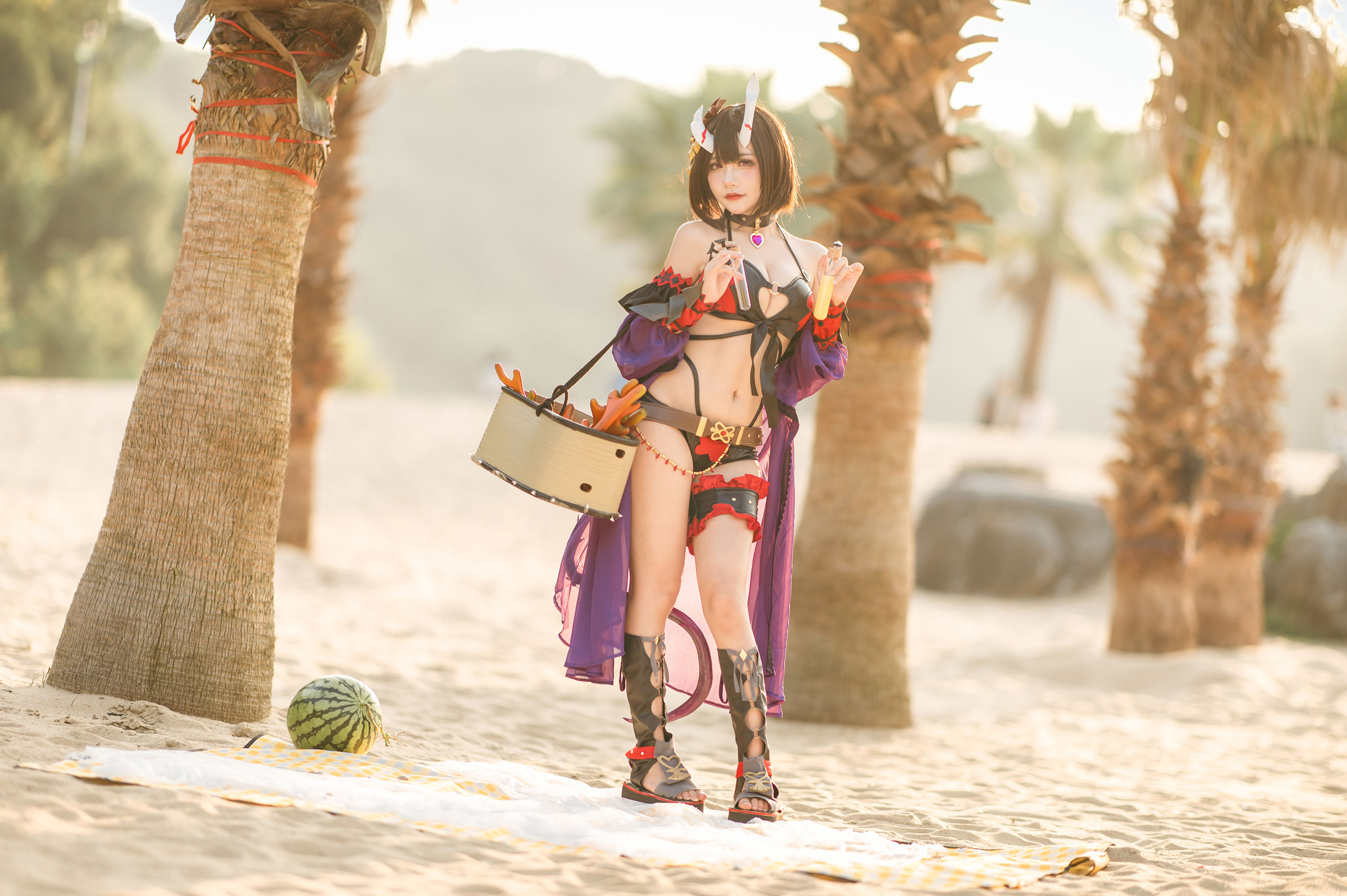 [福利COS] 伊喵君&是一只熊仔 - 静流&惠理子