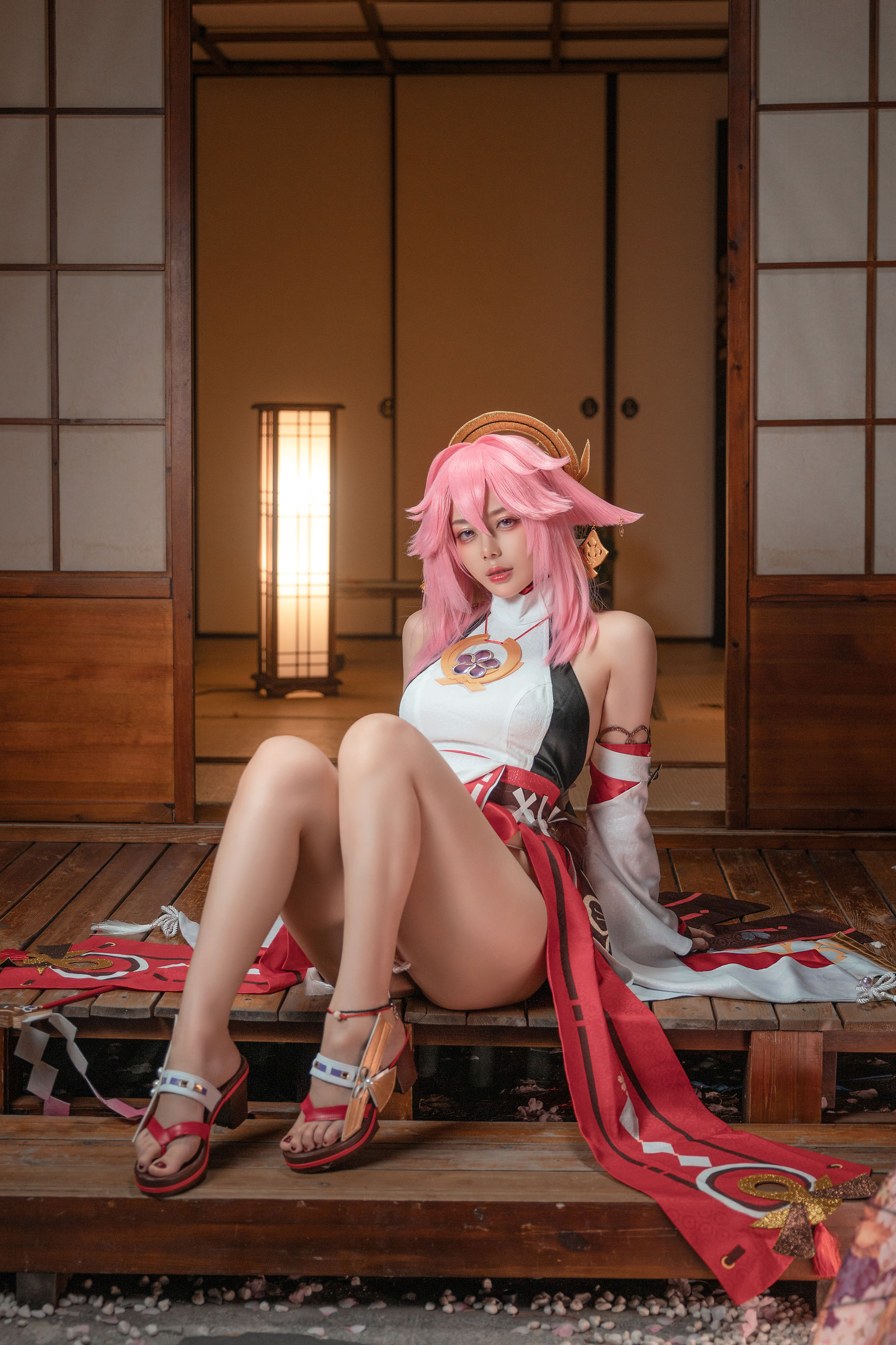 [福利COS] 推特阿九 - 八重神子