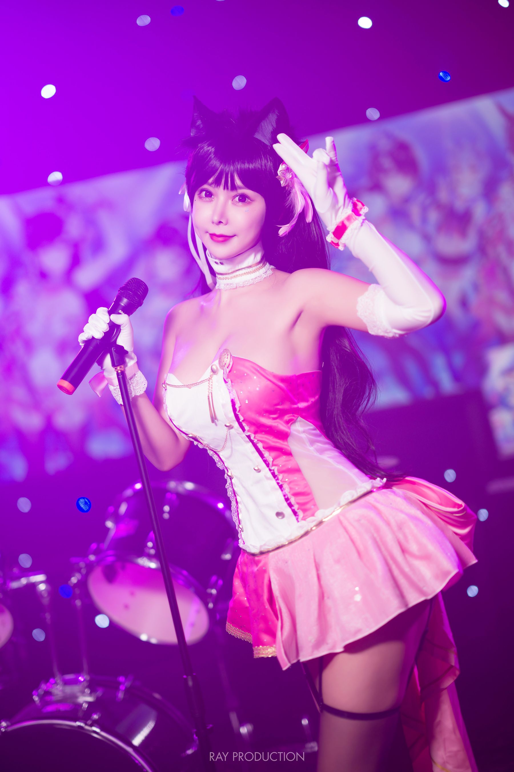 [福利COS] 亚马逊鲶鱼 - 爱宕 打歌服