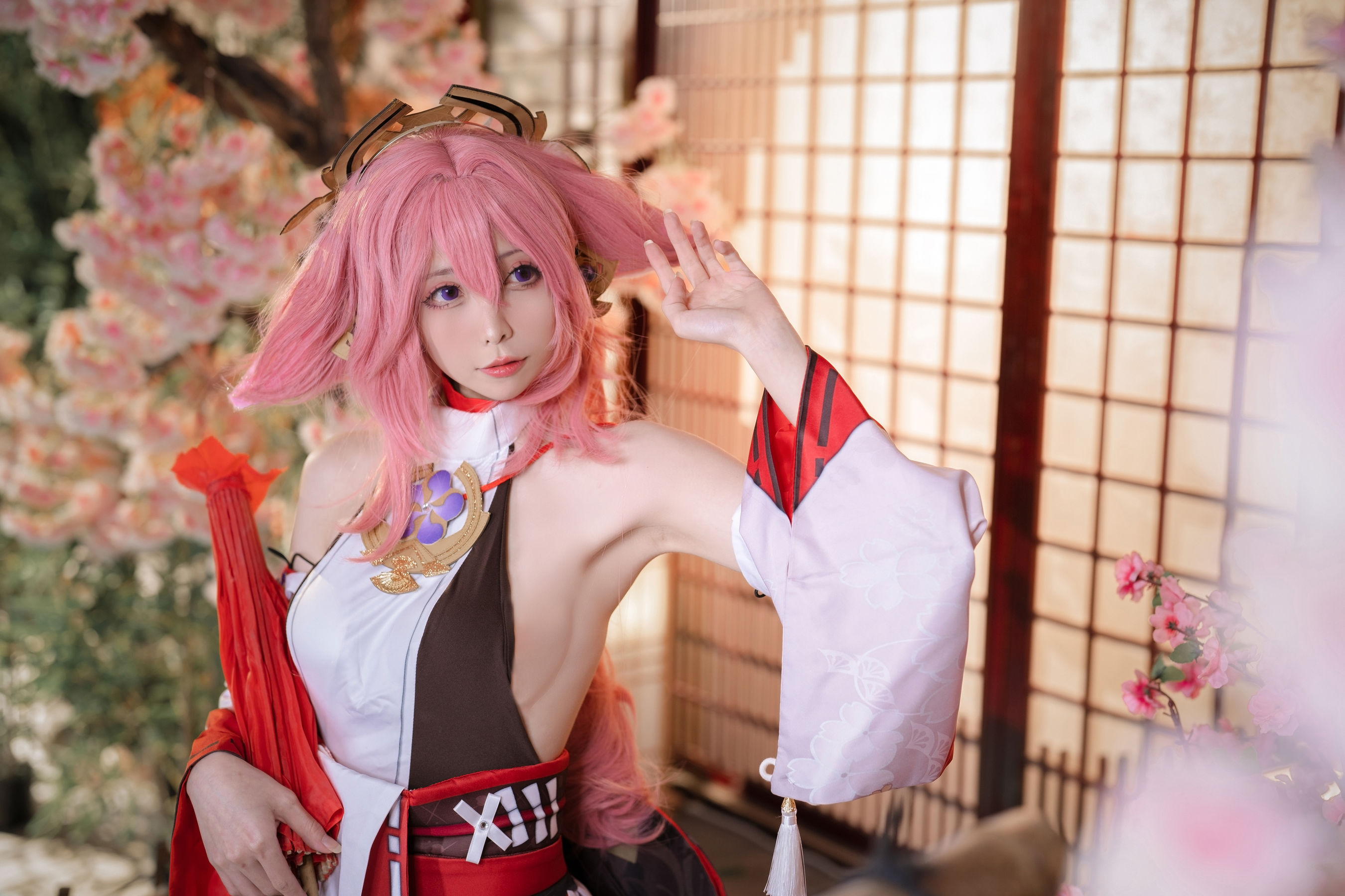 [福利COS] 樱岛嗷一 - 八重神子