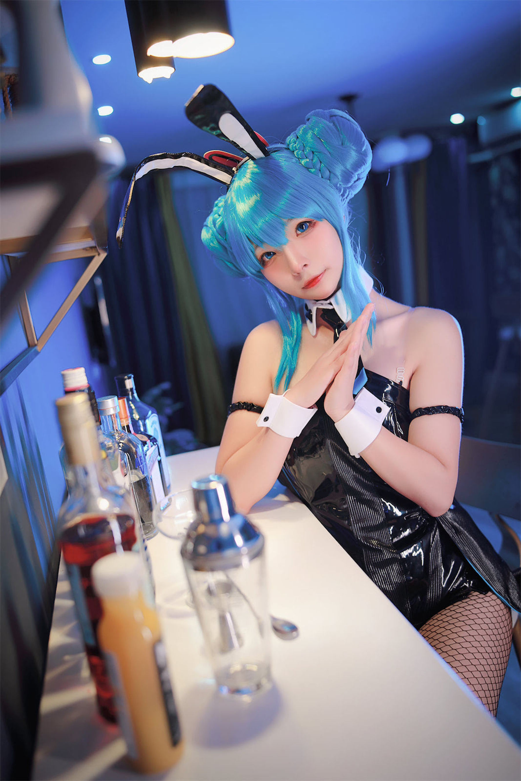 [福利COS] yuuhui玉汇 - 初音黑兔