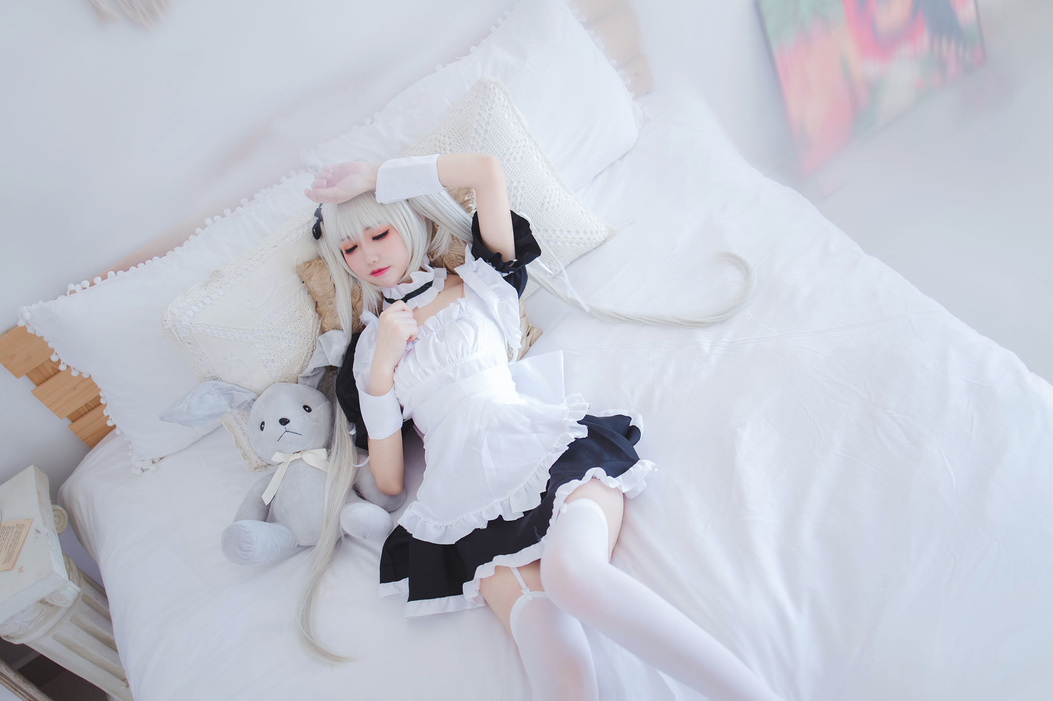 [福利COS] Coser衣衣 - 穹妹女仆