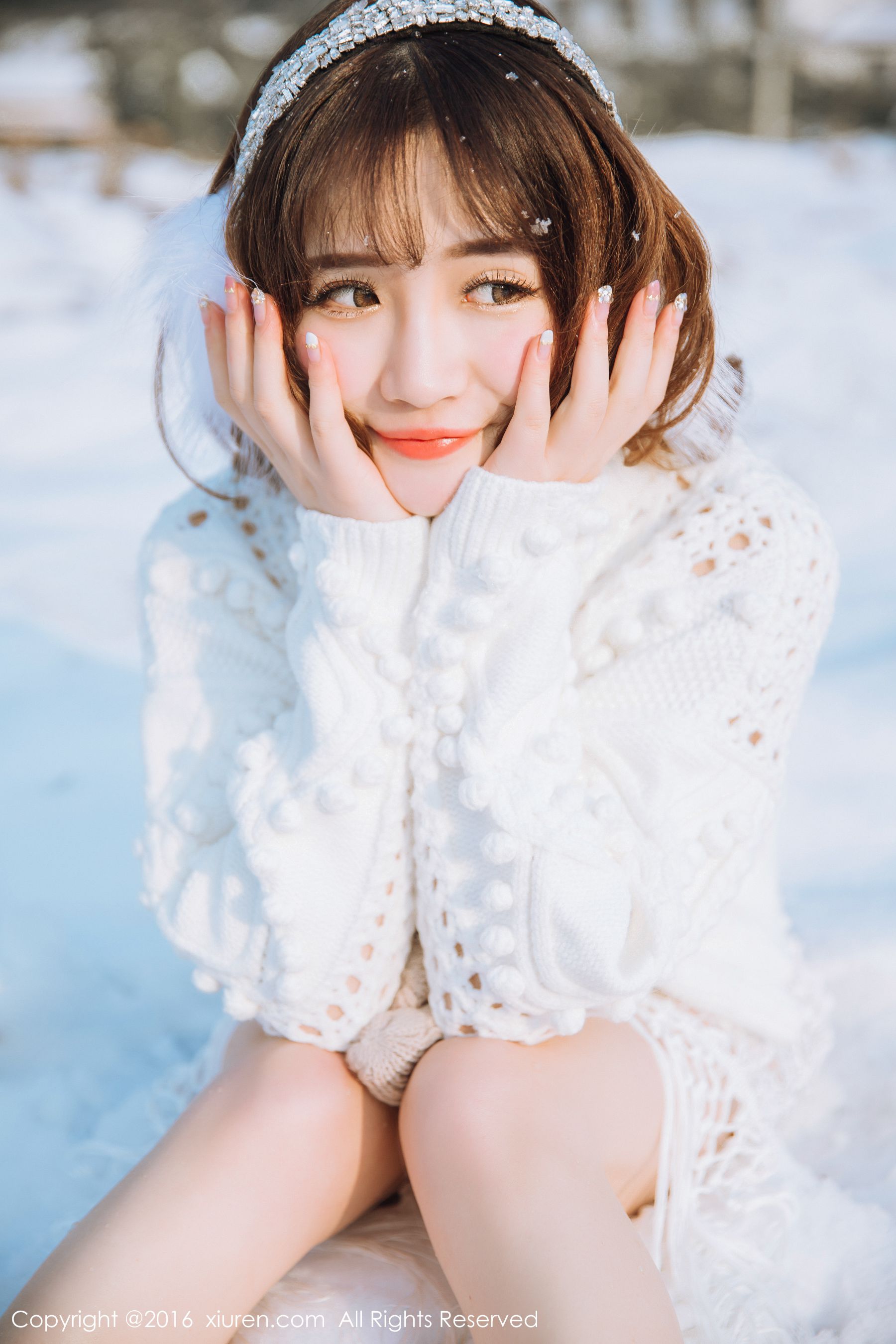 徐cake《新春雪景套图》 [秀人网XiuRen] No.484 