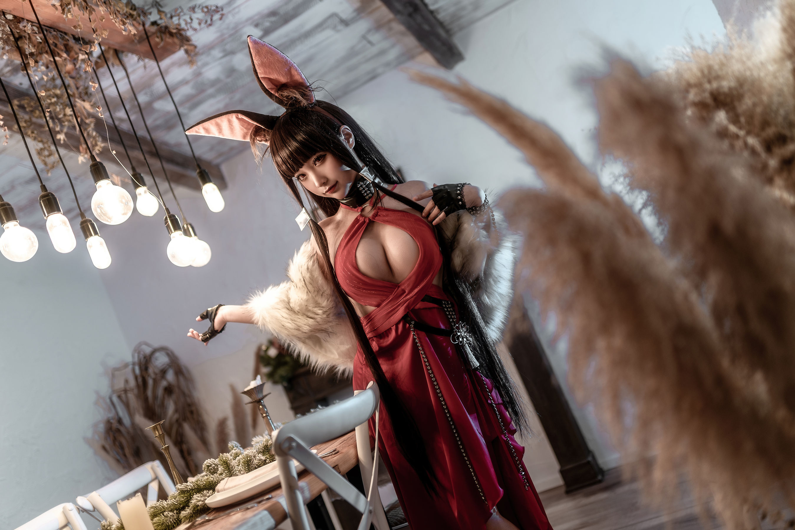 动漫博主蠢沫沫 - Akagi Ruby-Laced Beauty (Azur Lane)