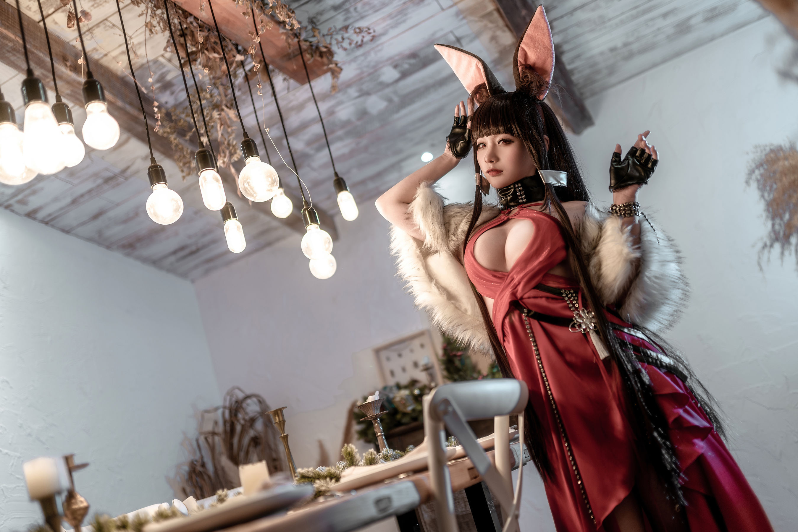 动漫博主蠢沫沫 - Akagi Ruby-Laced Beauty (Azur Lane)