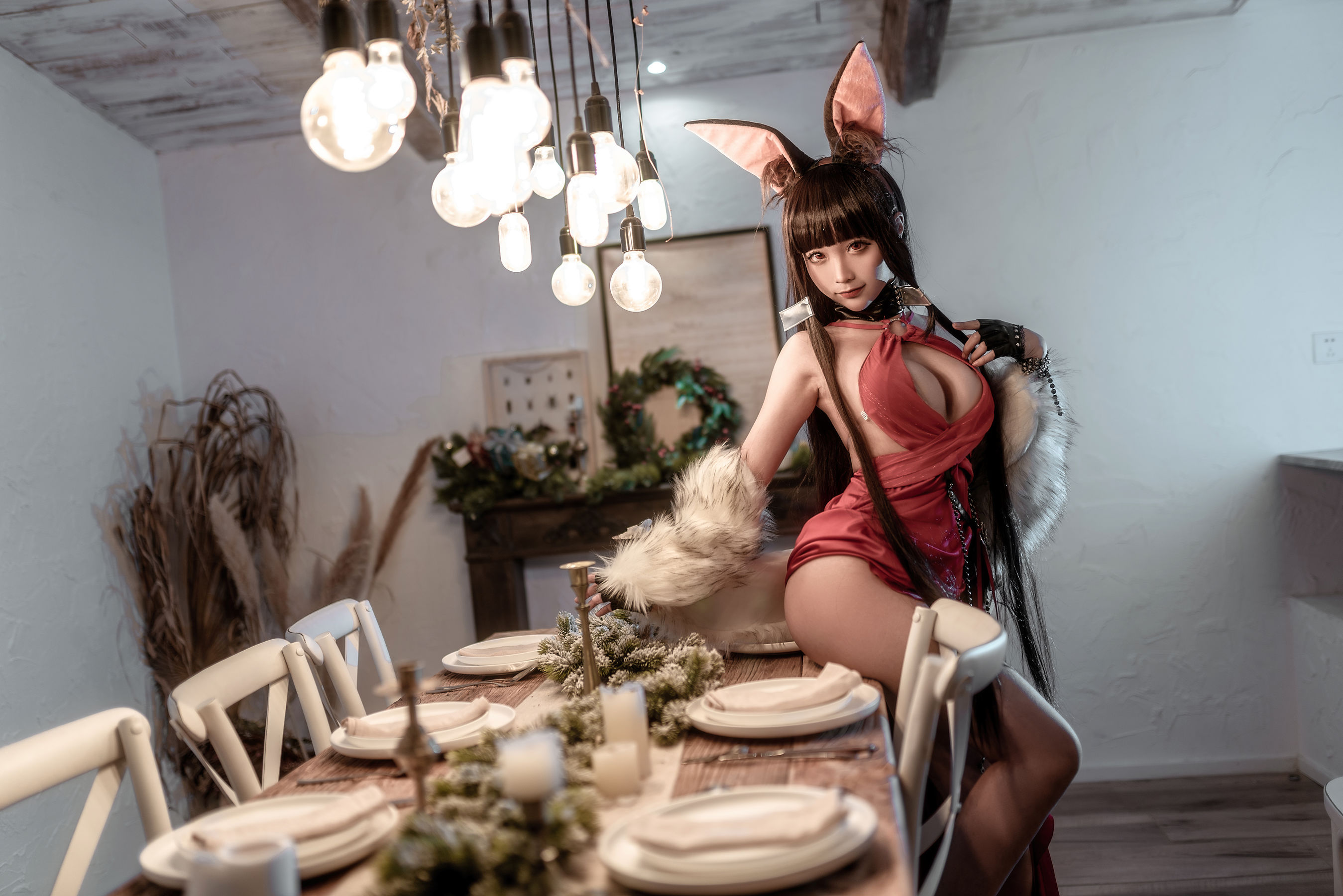 动漫博主蠢沫沫 - Akagi Ruby-Laced Beauty (Azur Lane)