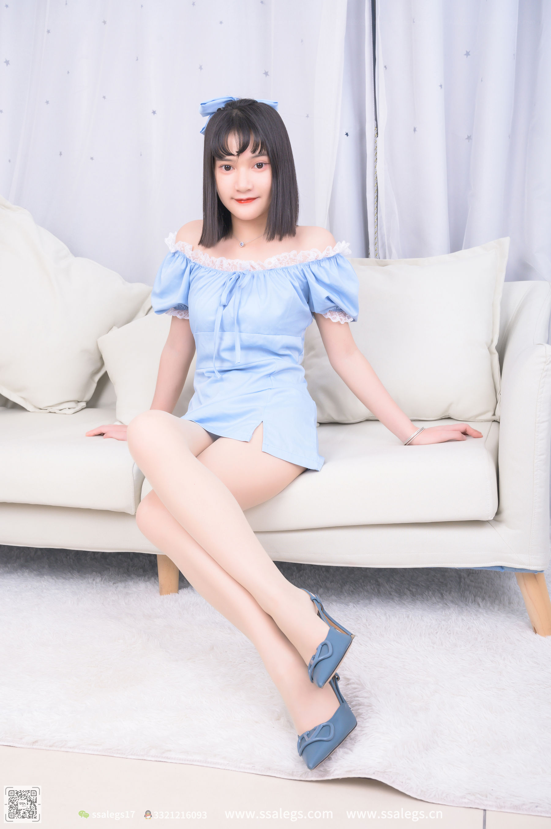 [SSA丝社]超清写真 No.514 冰冰 肉丝袜写真（上） - 图片09