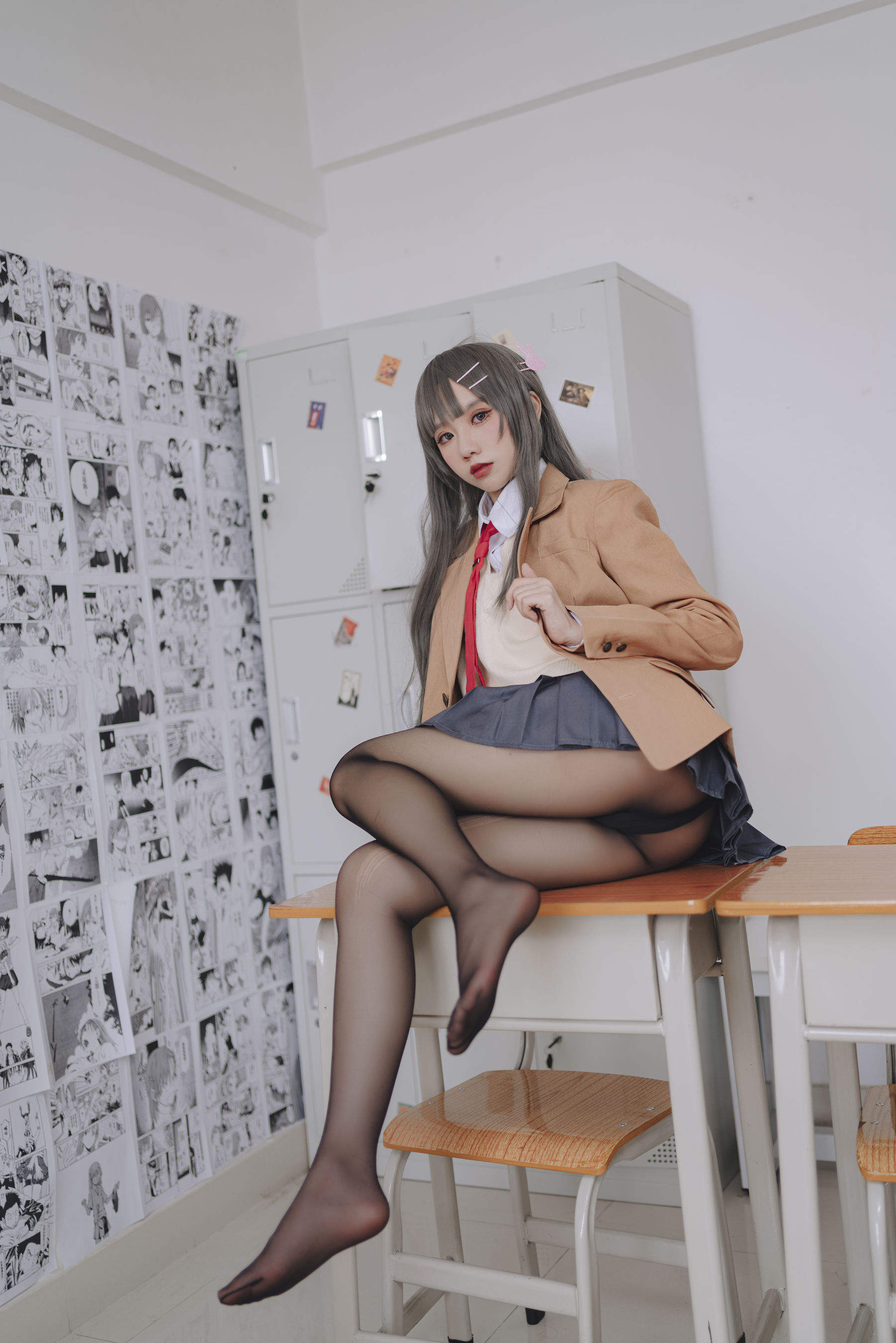 动漫博主果咩酱w - 麻衣校服