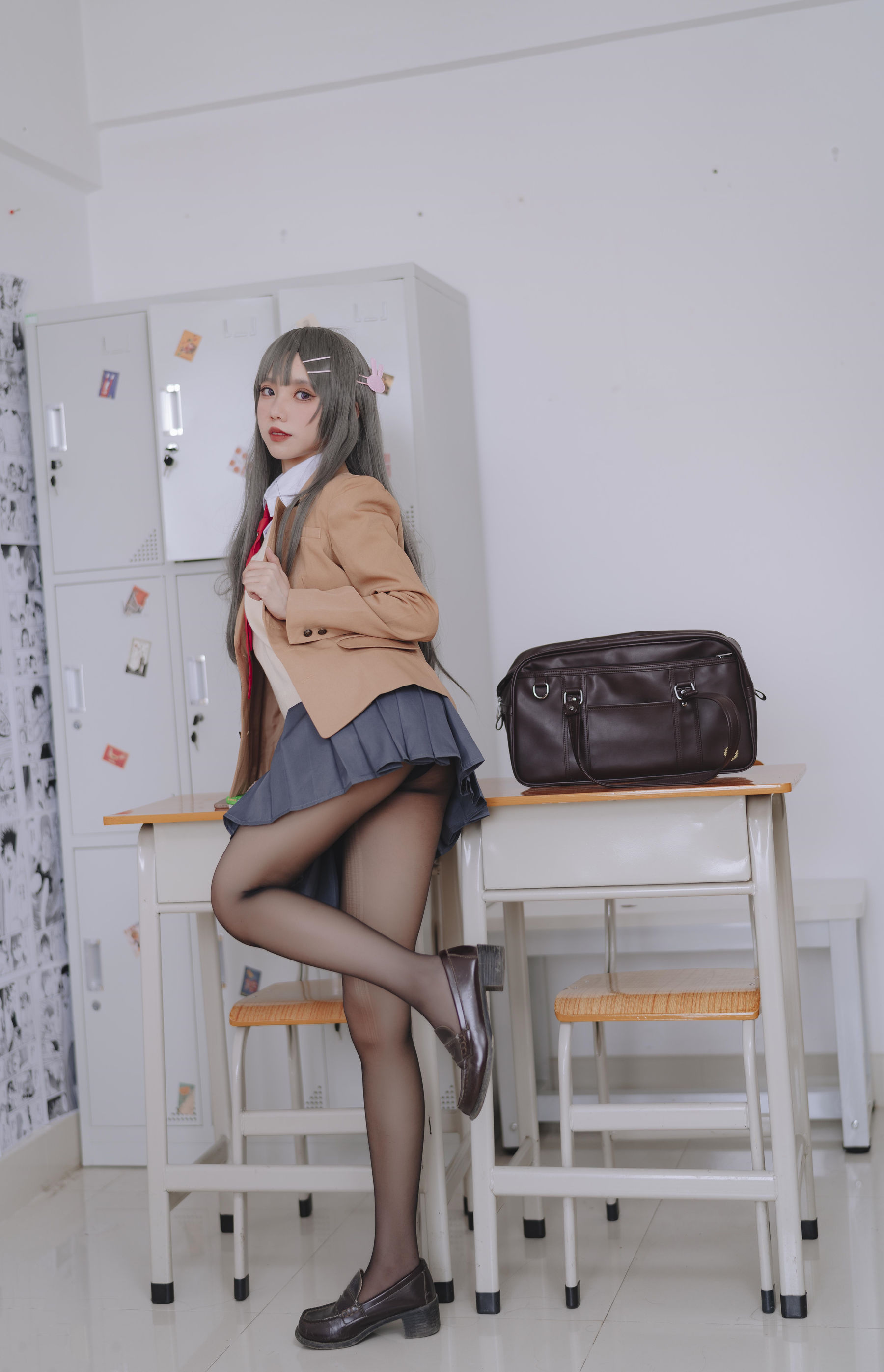 动漫博主果咩酱w - 麻衣校服