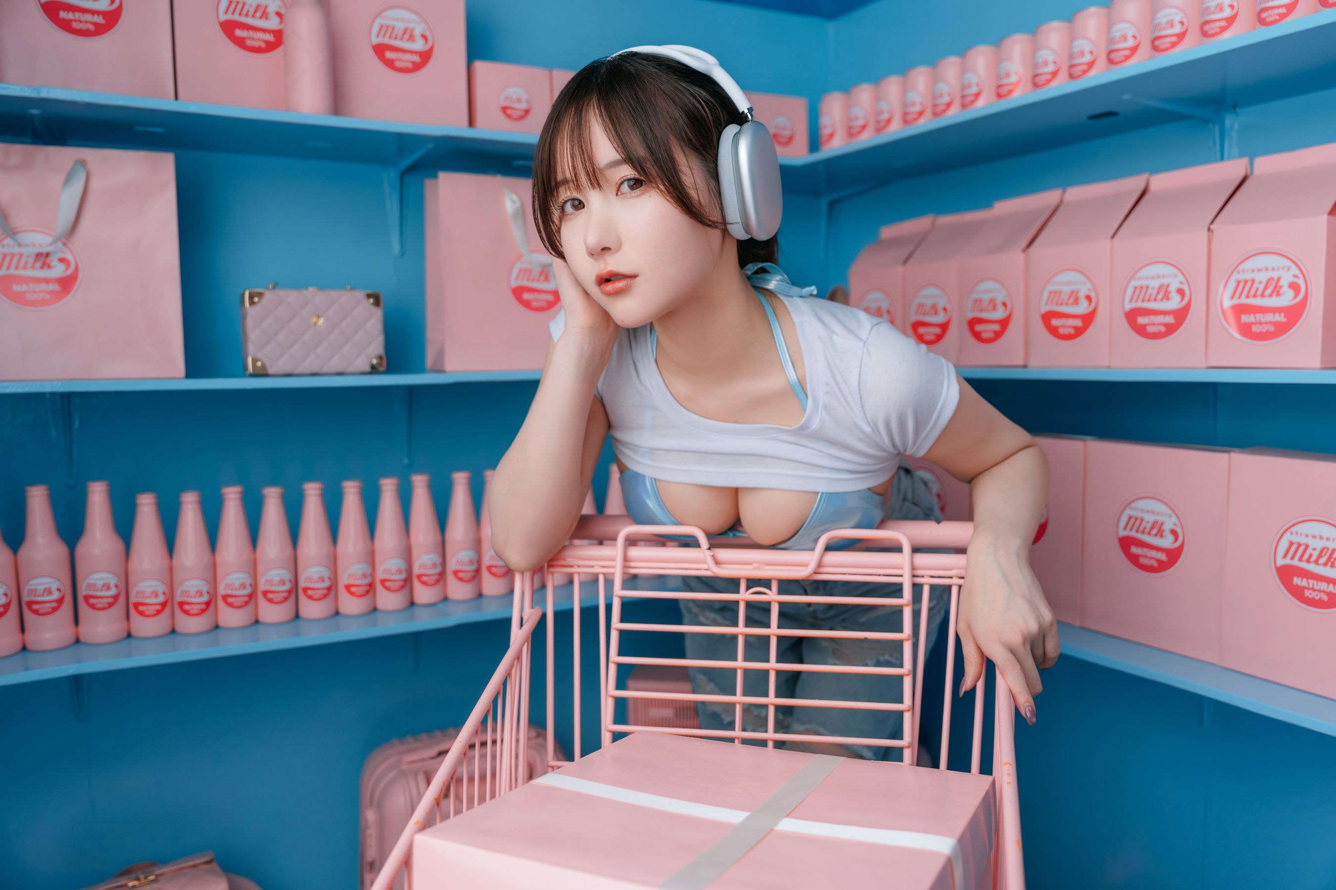 日本甜美COSER けんけん - PINK×BLUE