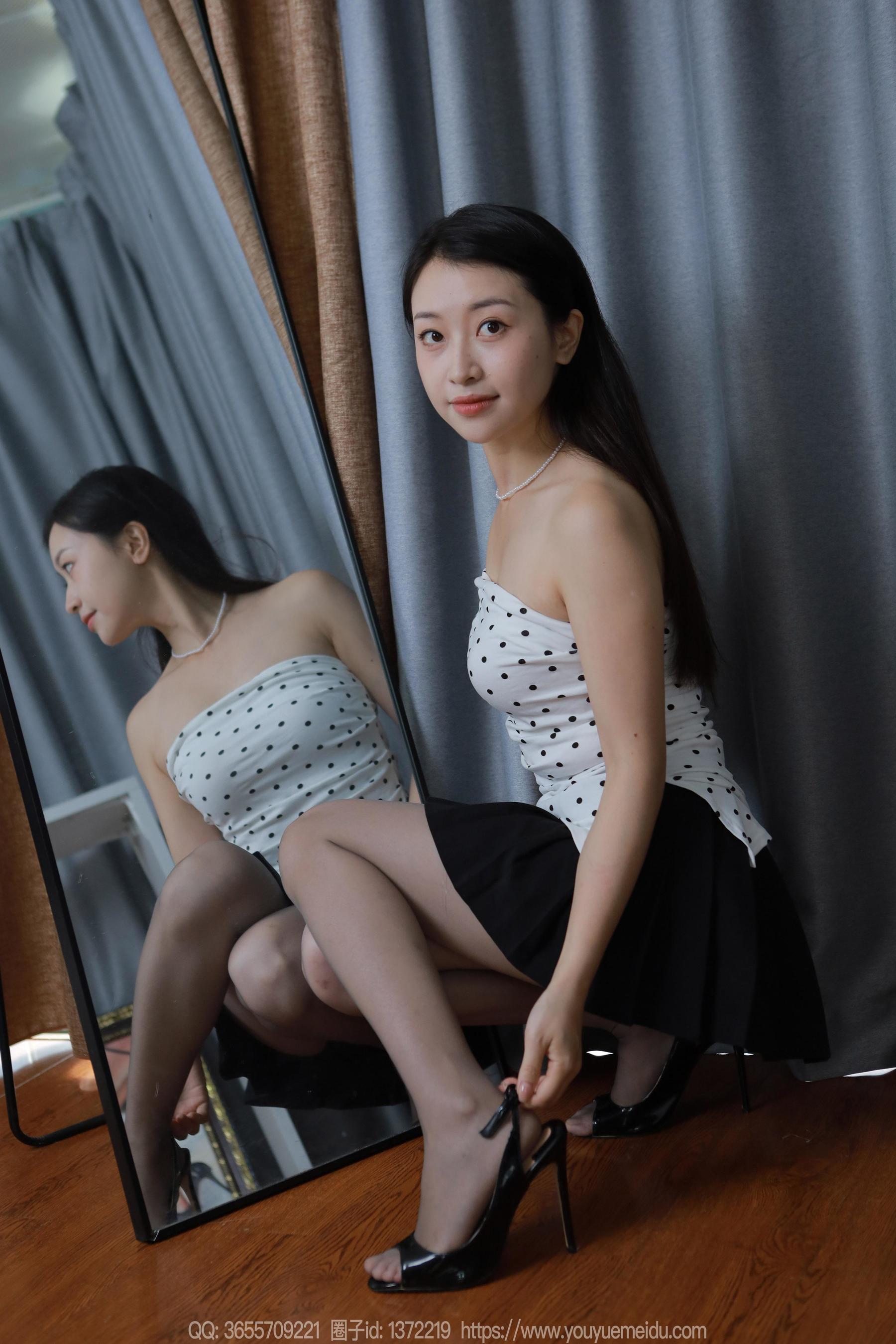 IESS异思趣向 - 模特： 小婕 《波点套装》