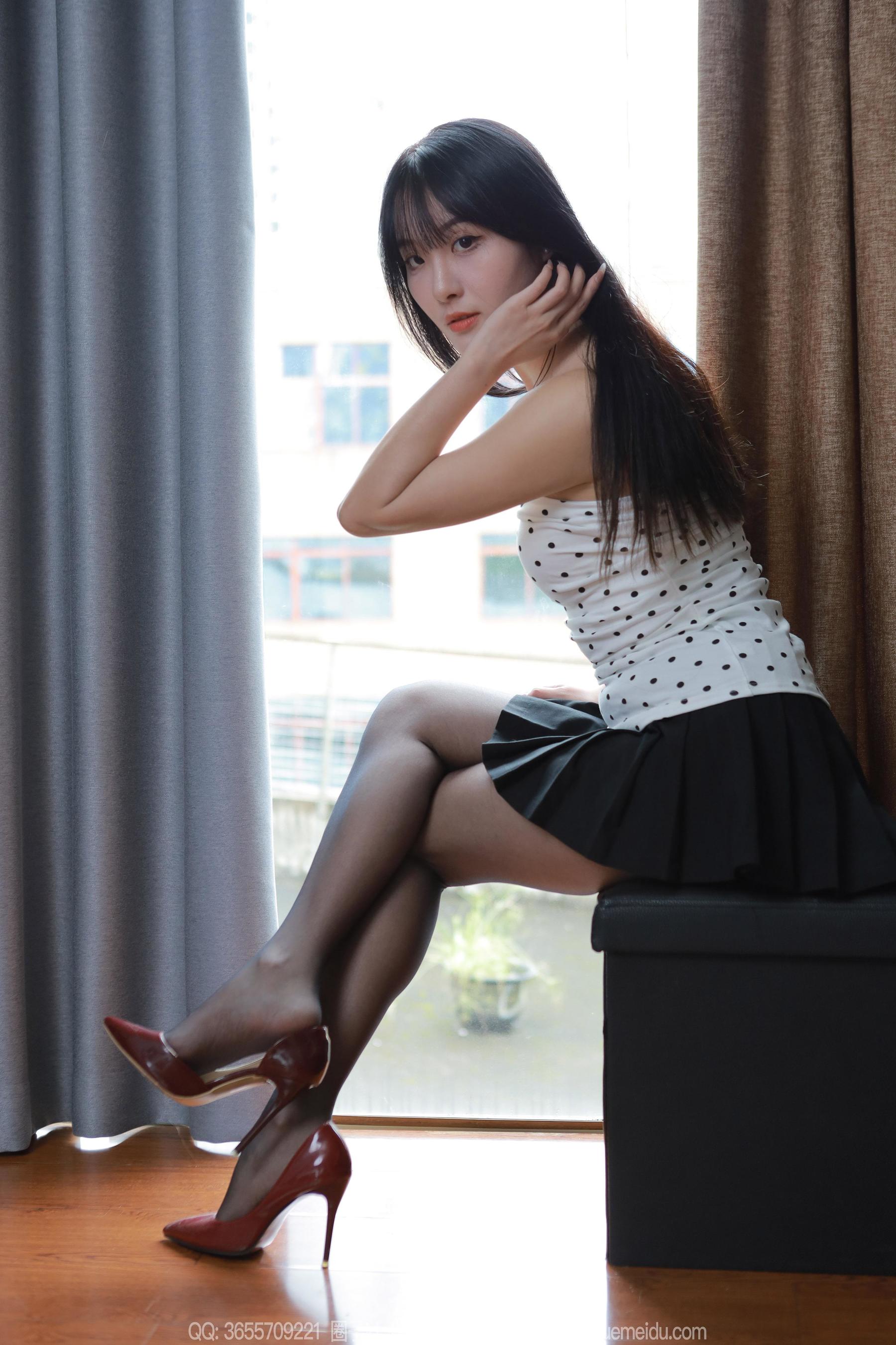 IESS异思趣向 - 模特： 婉萍 《波点短裙》