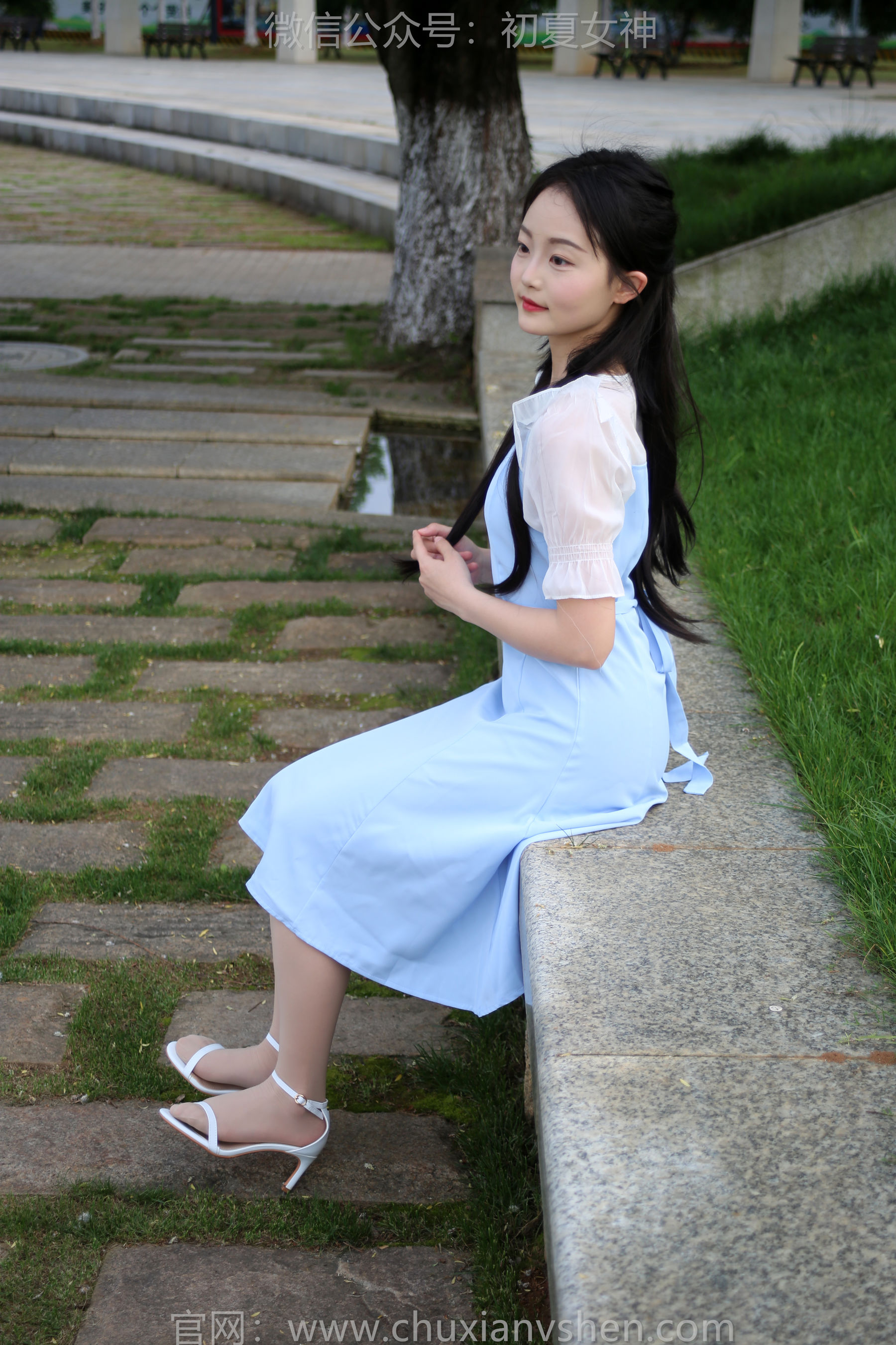 初夏女神 No.189 双双 绿树成荫