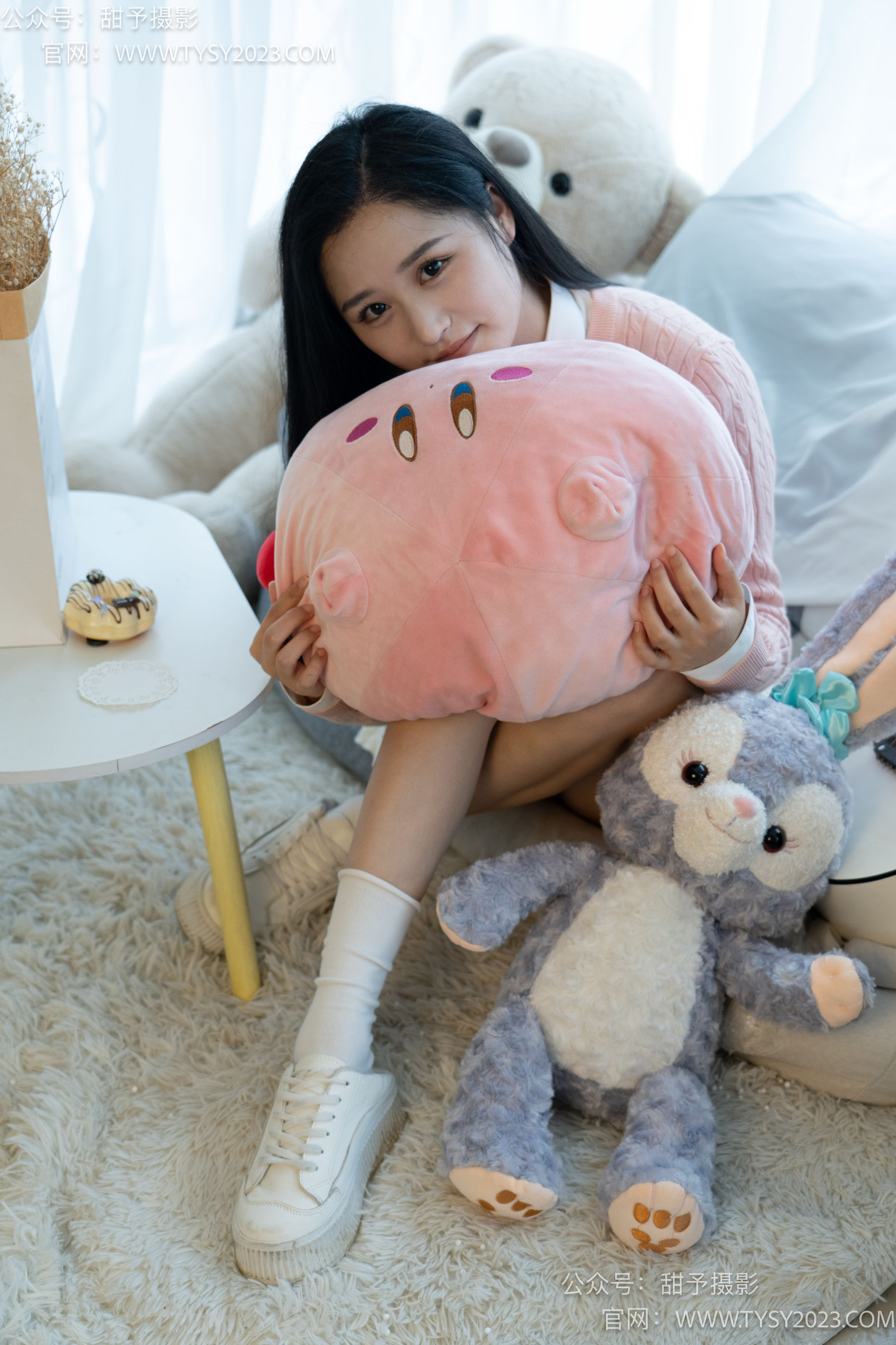 甜予摄影 No.037 澜澜 -板鞋、白棉袜、裸足