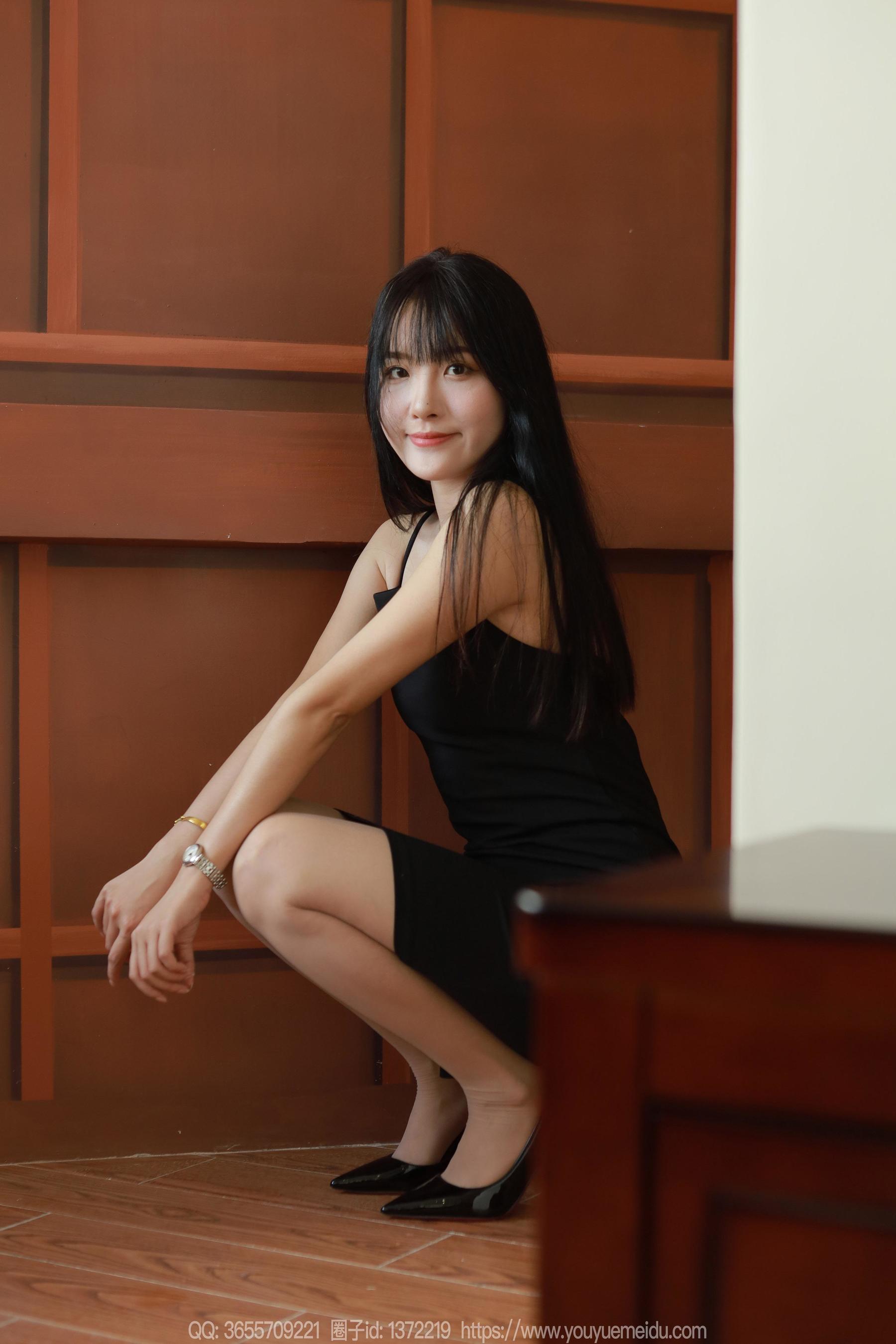 IESS异思趣向 - 模特： 婉萍 《黑色礼裙（上）》