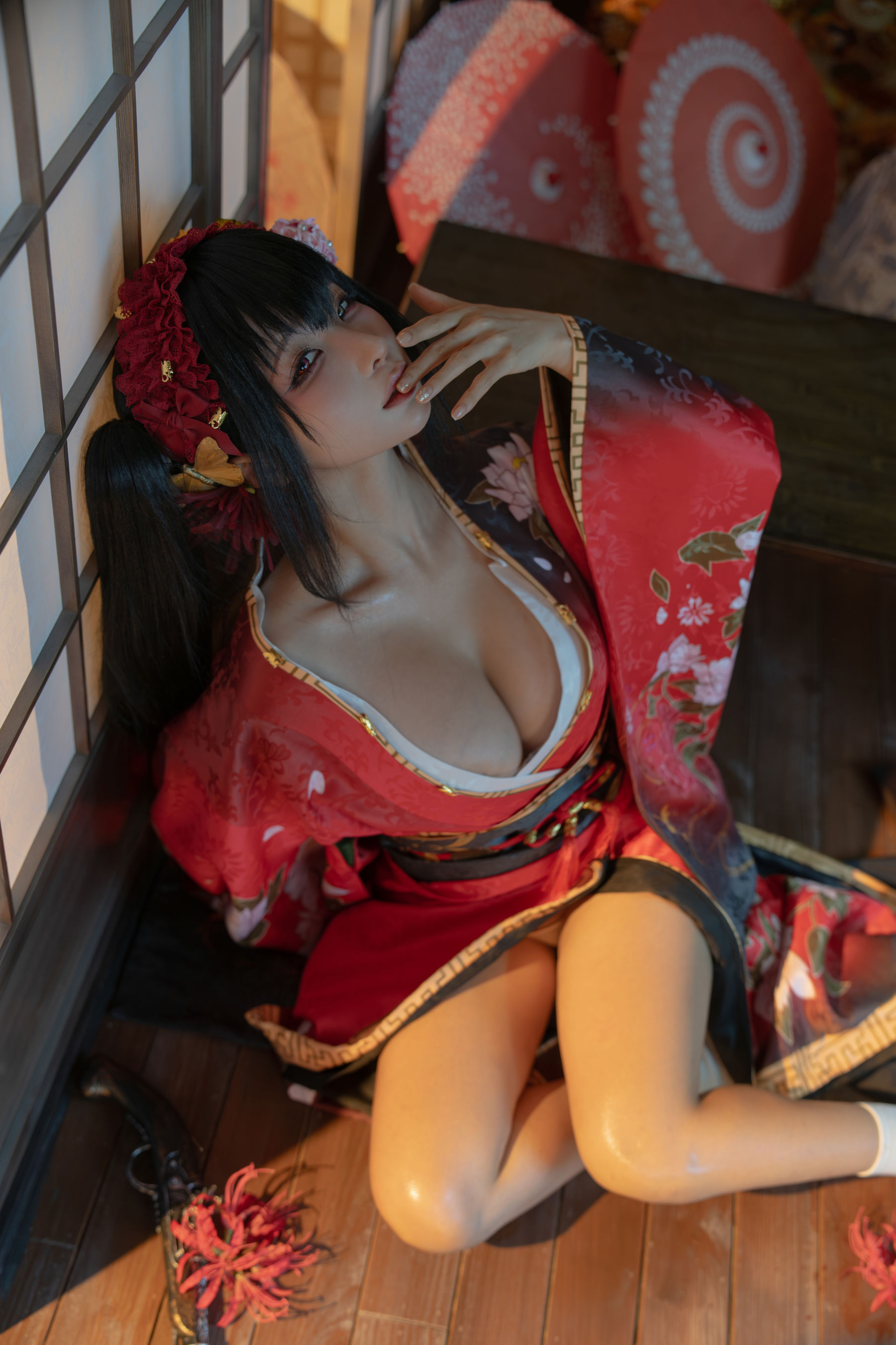 动漫博主蠢沫沫 - 狂三和服