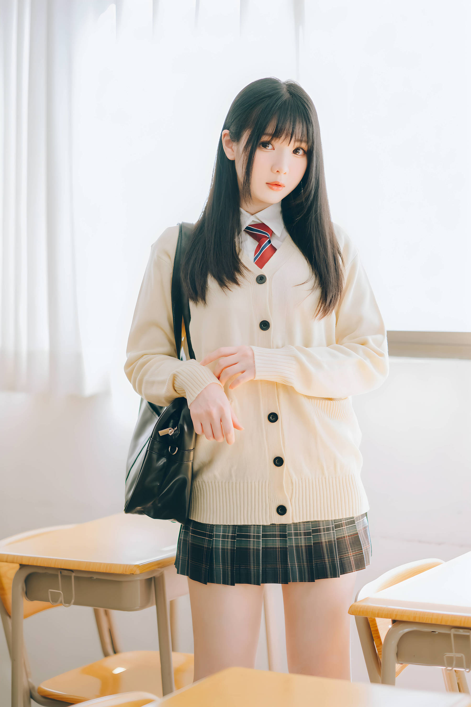 微博妹纸霜月shimo - 隣のサキュバス霜月さん vol.01