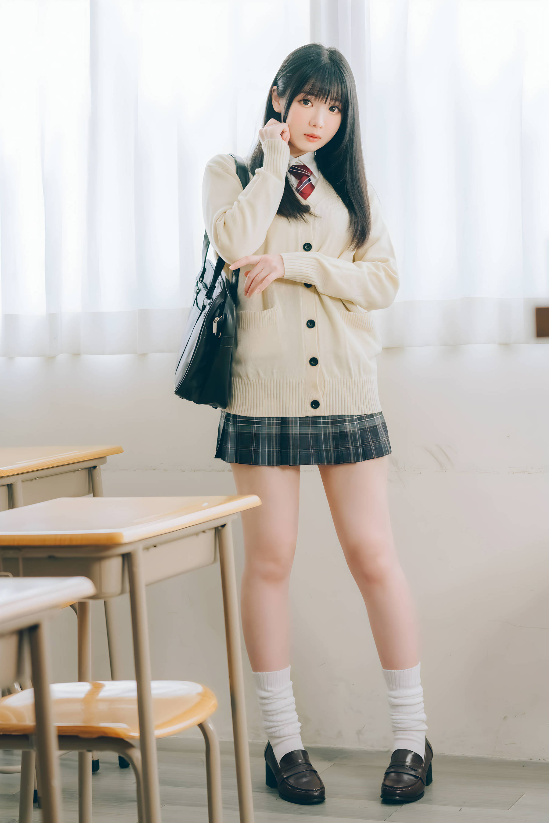 微博妹纸霜月shimo - 隣のサキュバス霜月さん vol.01