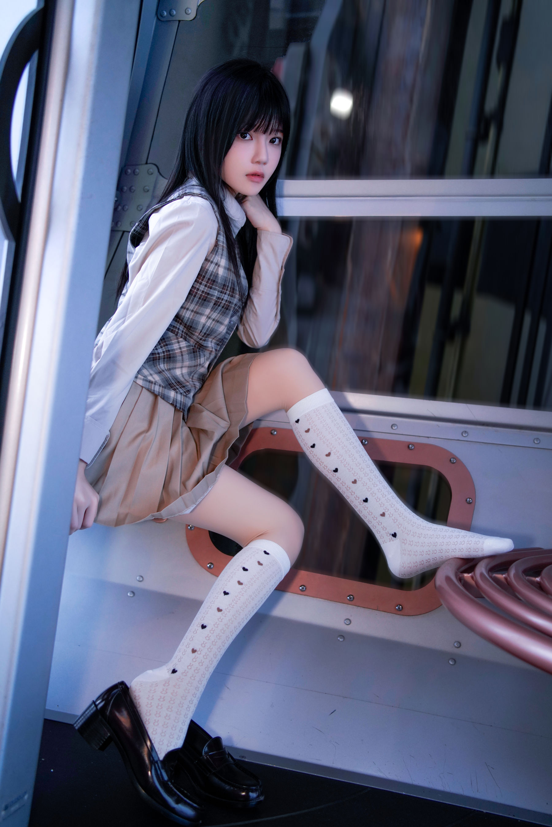 桜桃喵 - 制服摩天轮