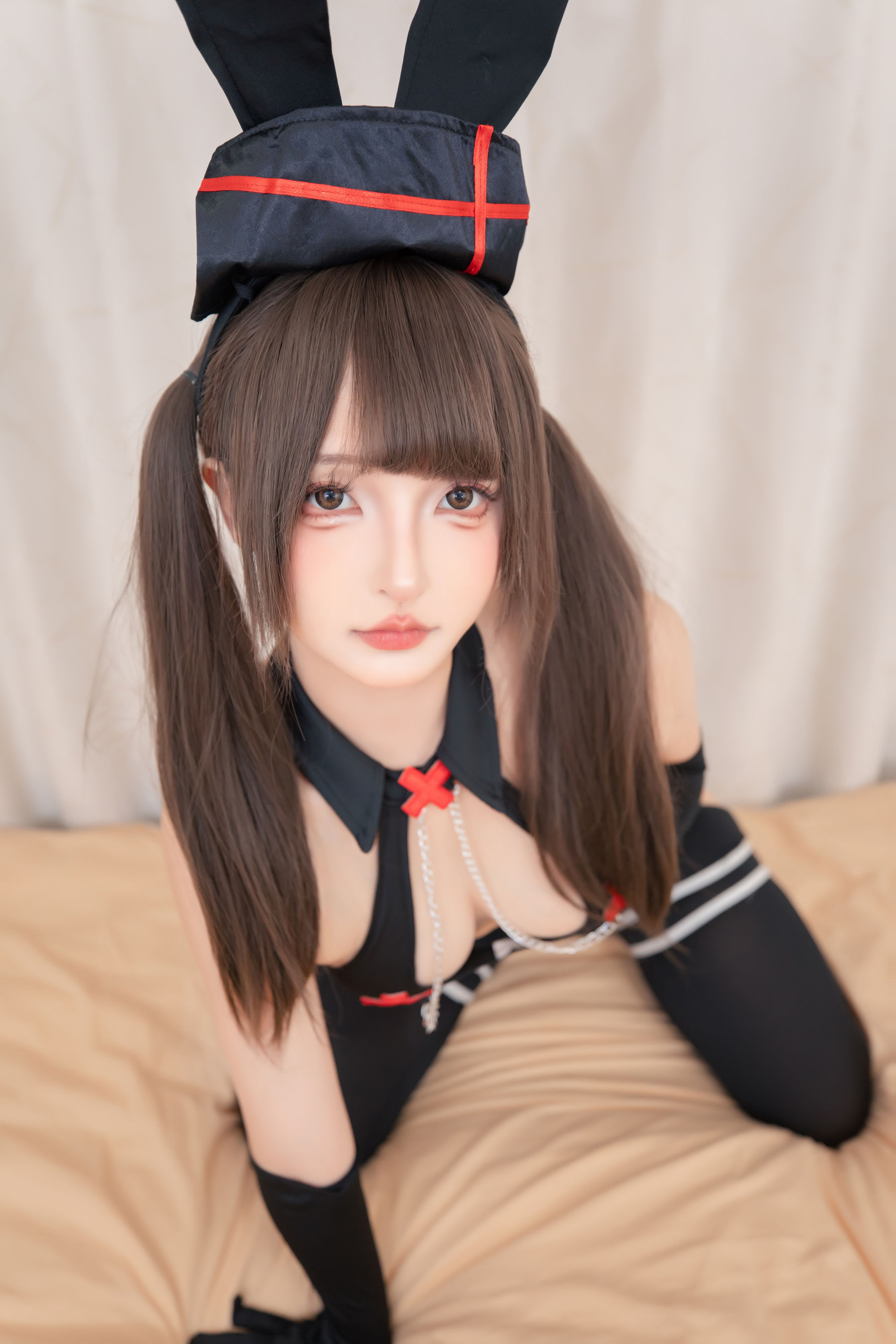 萝莉神楽板真冬 之黑兔护士
