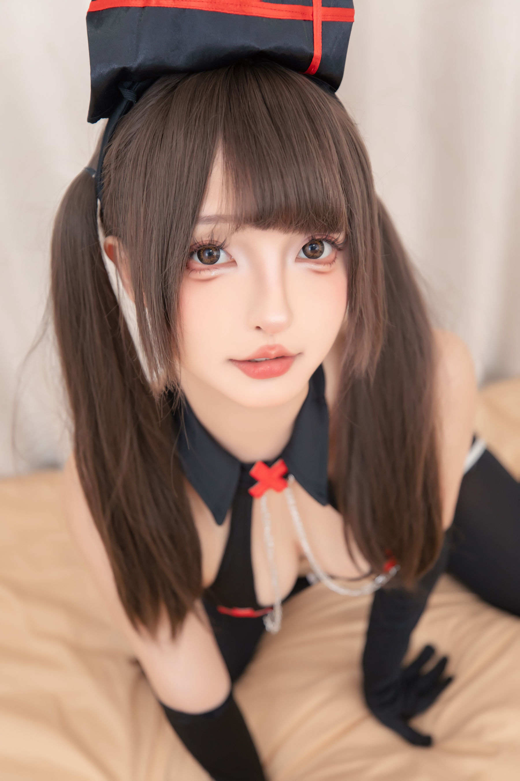 萝莉神楽板真冬 之黑兔护士