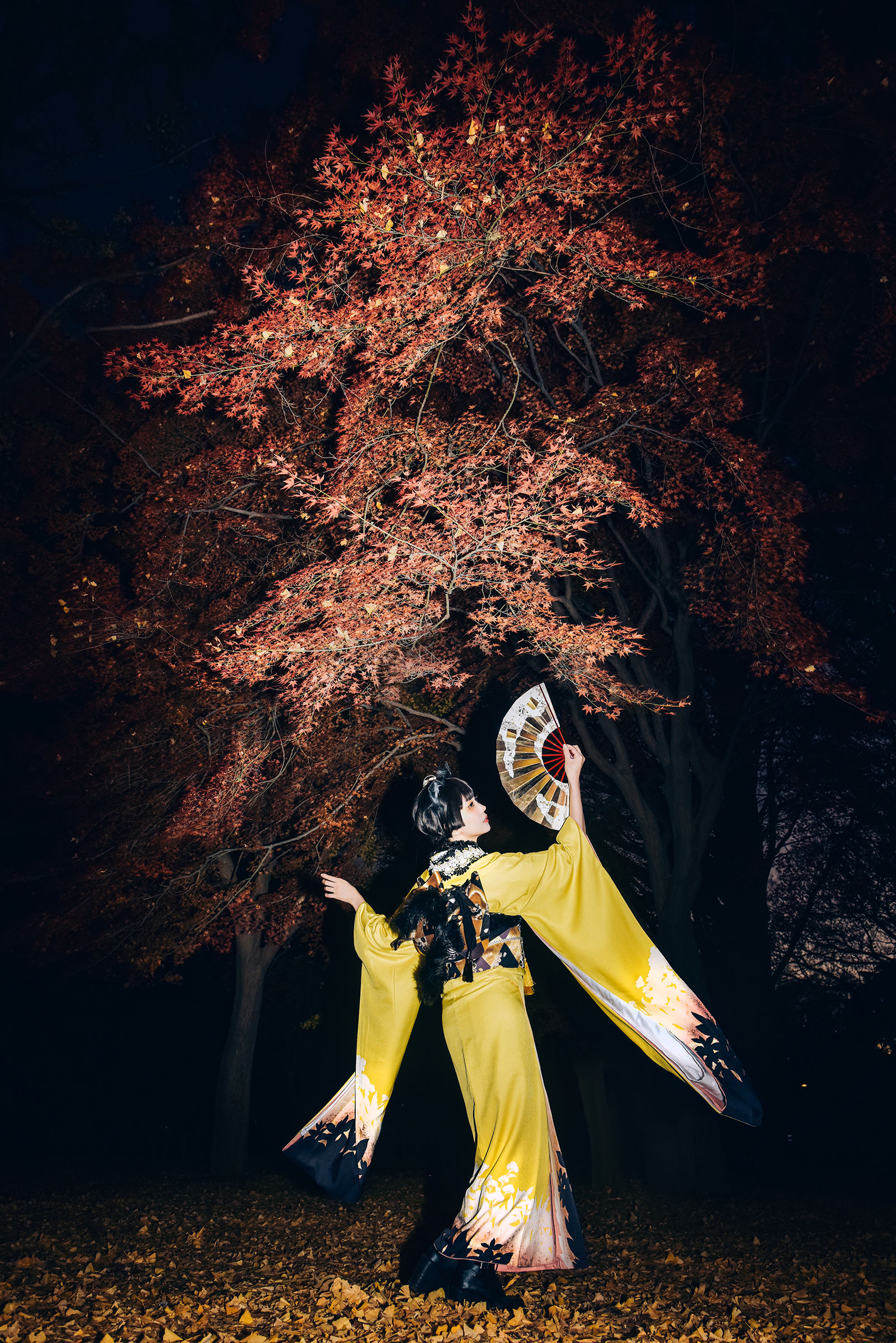 Ely_eee (ElyEE子) - Ginkgo Black Cat 銀杏黑貓