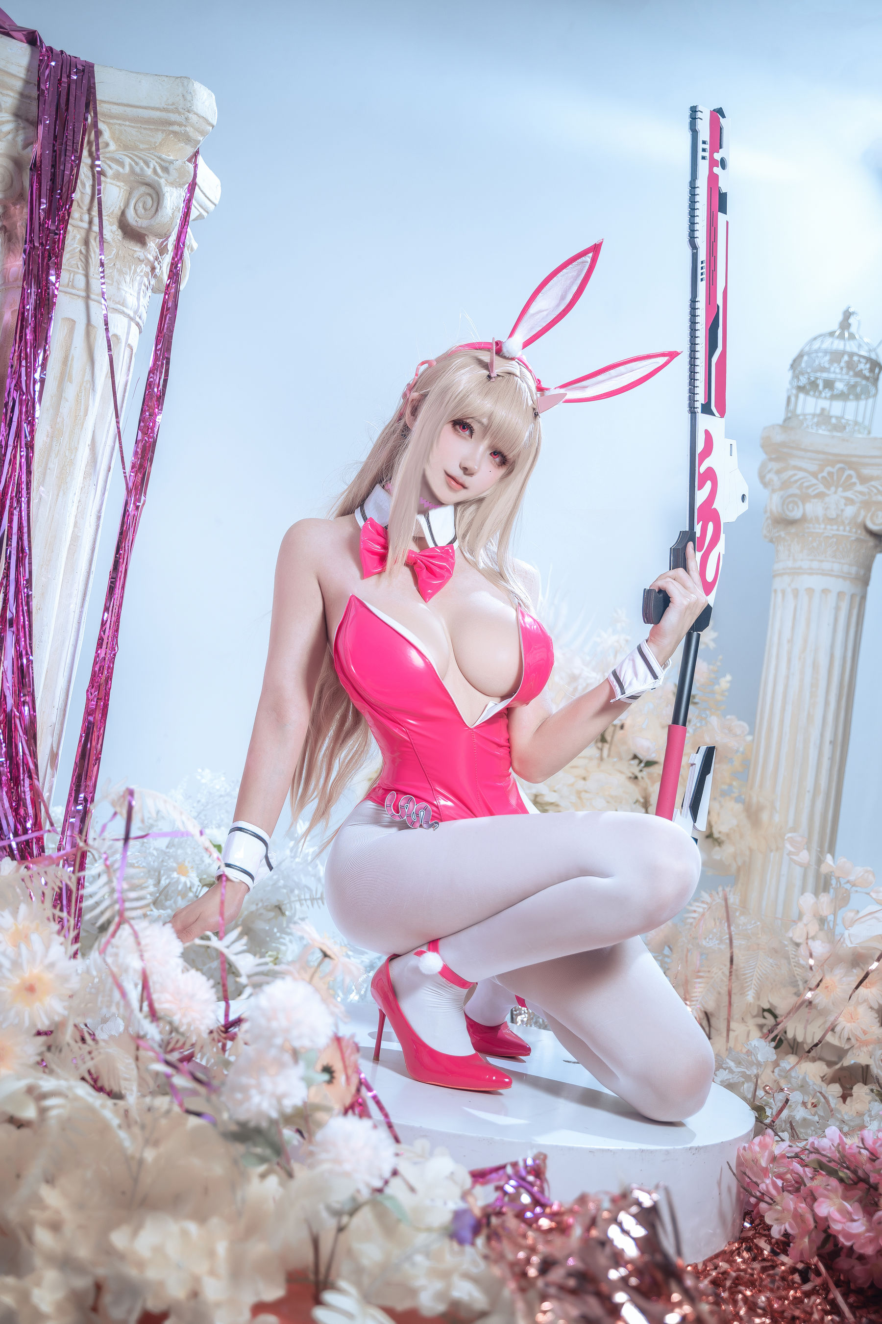 Seya-狮砸 - 胜利女神：妮姬 毒蛇 兔女郎