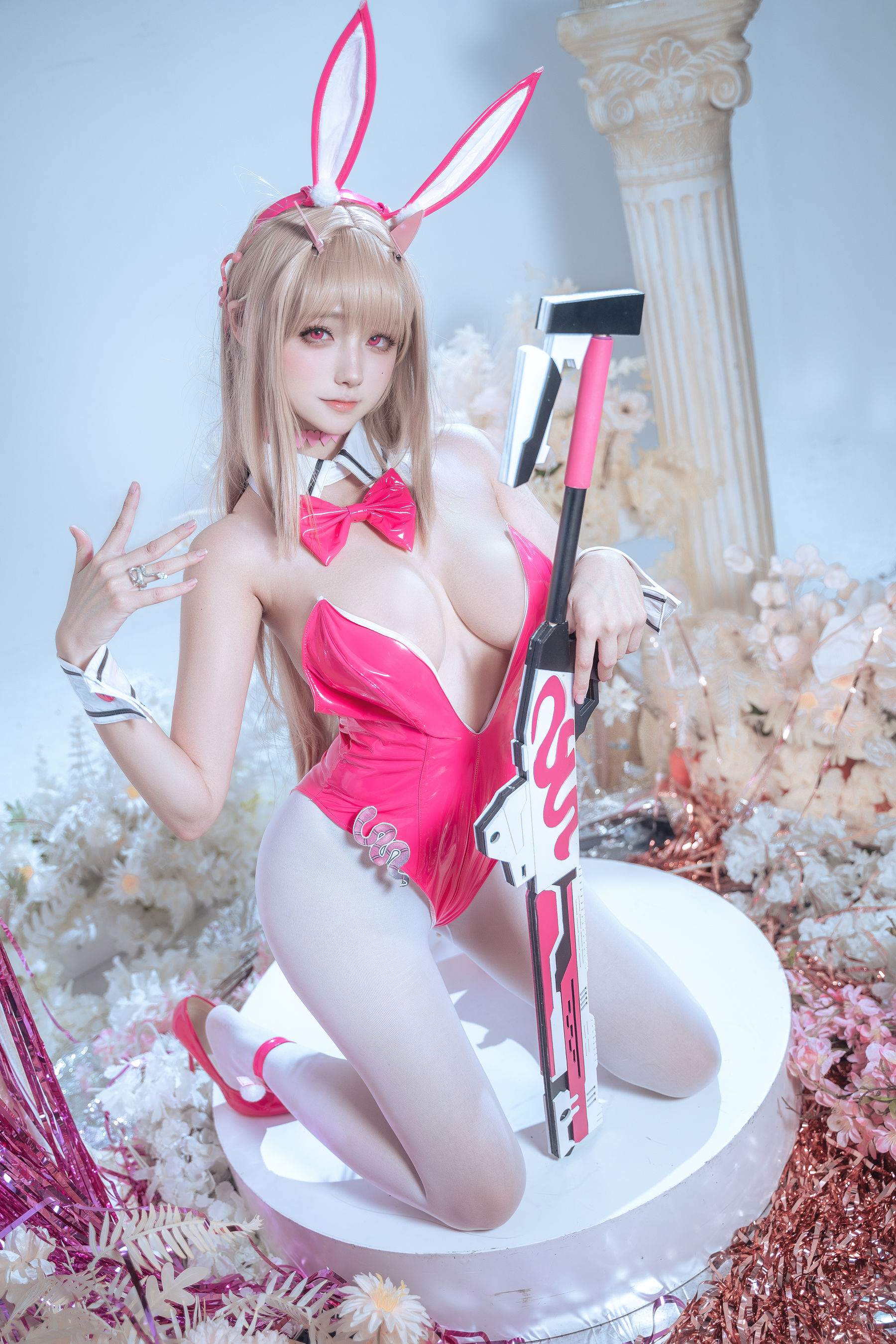 Seya-狮砸 - 胜利女神：妮姬 毒蛇 兔女郎