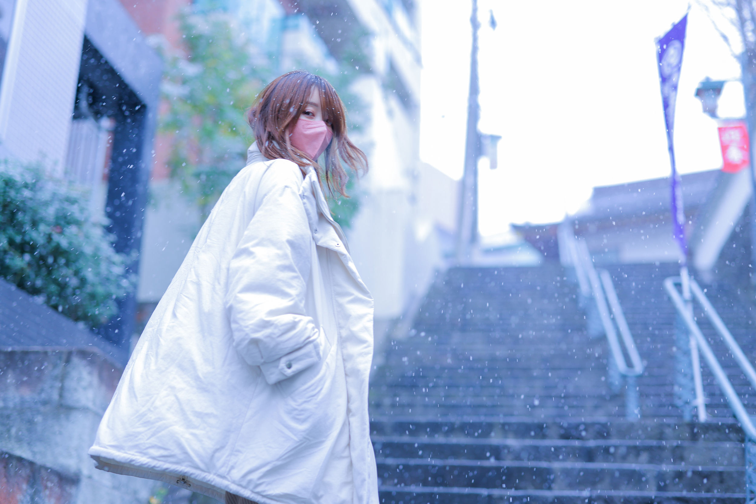 いくみ – (193iKkyu3) [Fantia] 2022年01月 東京に雪が降った日