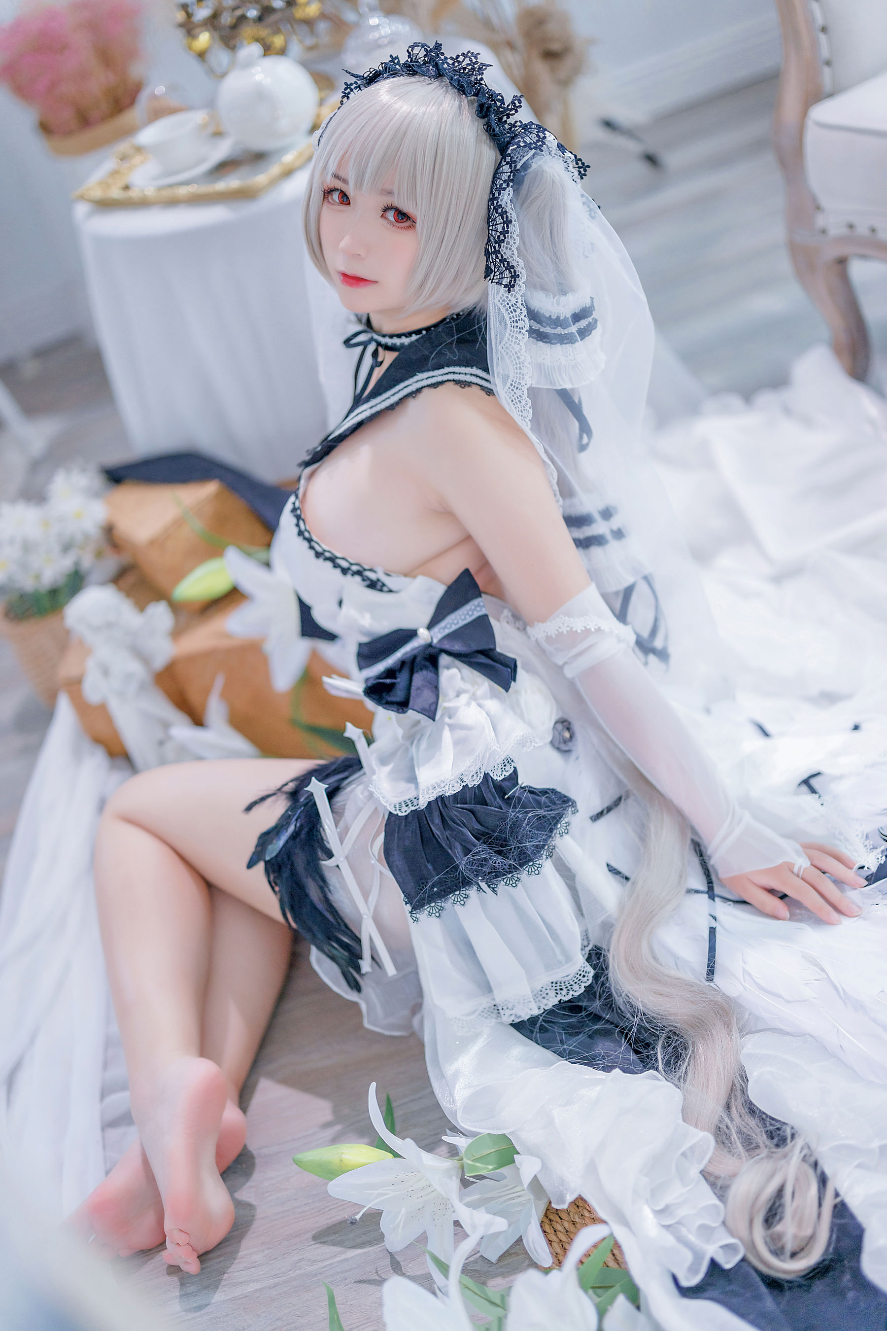 动漫博主樱落酱w - 碧蓝航线 可畏 礼服