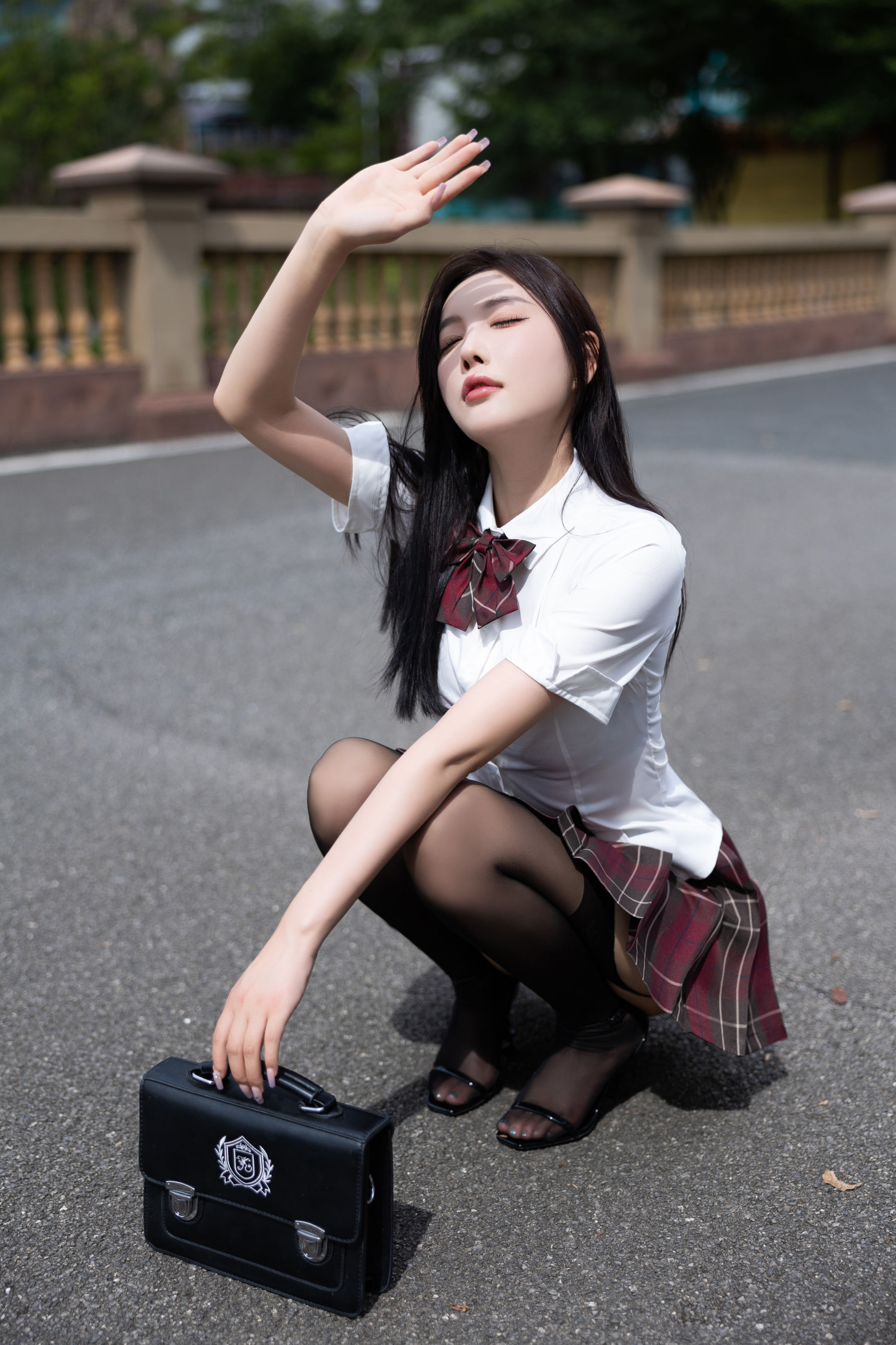 杨晨晨 - 性感JK制服