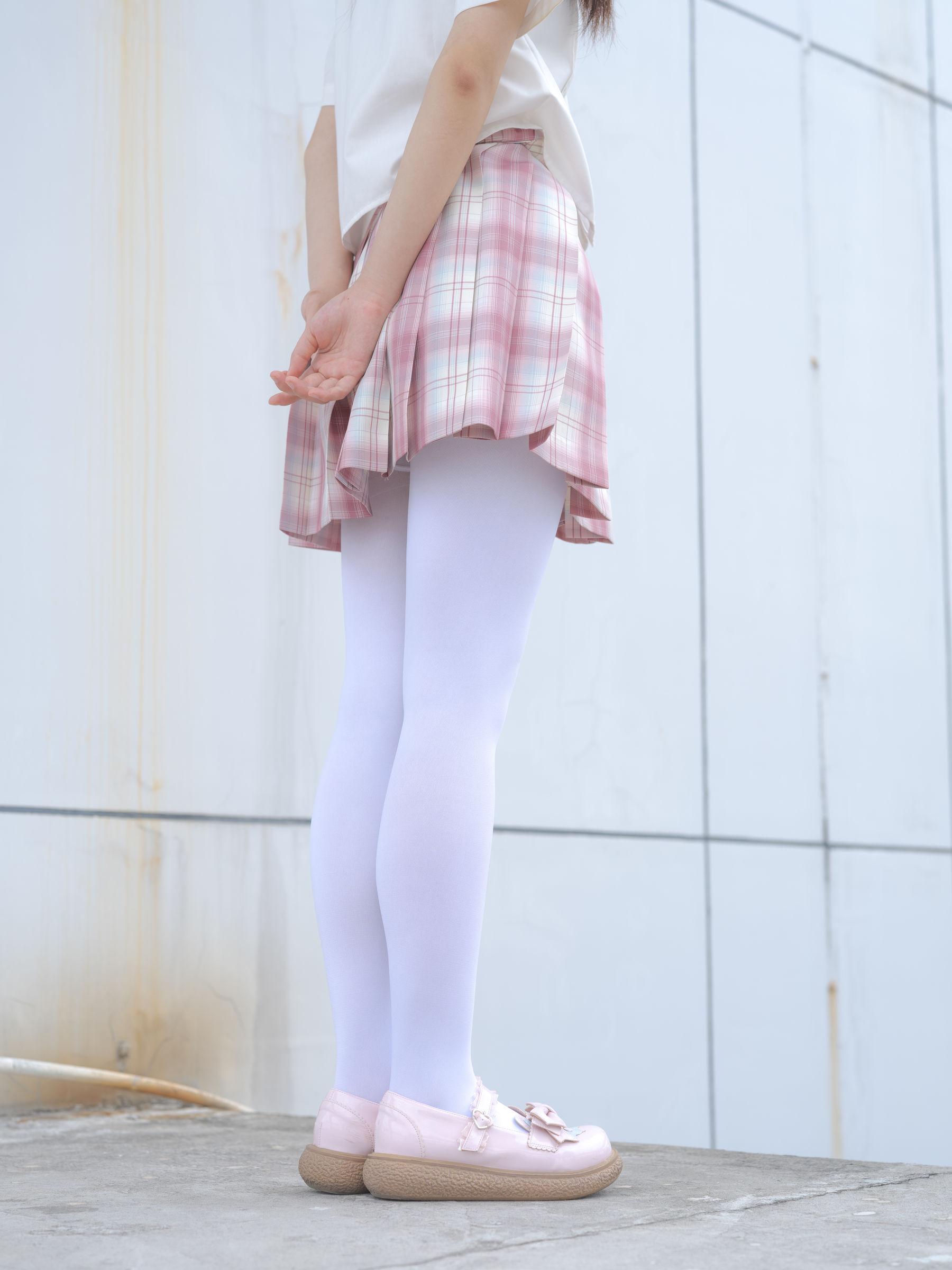 森萝财团写真 - 小圆 试拍 JKJK格子裙 80D - 图片03