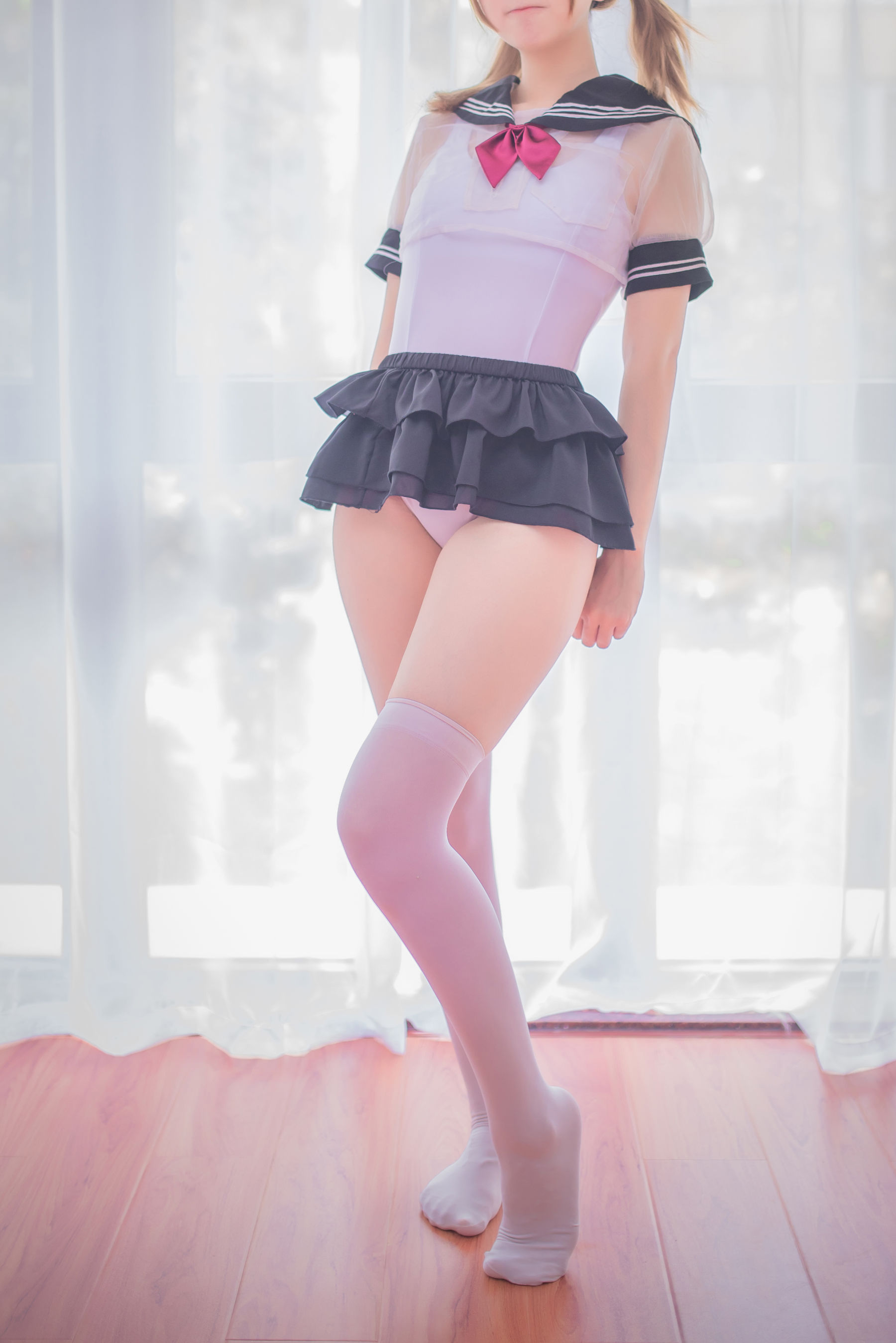 白金Saki写真 - 春日野穹 制服