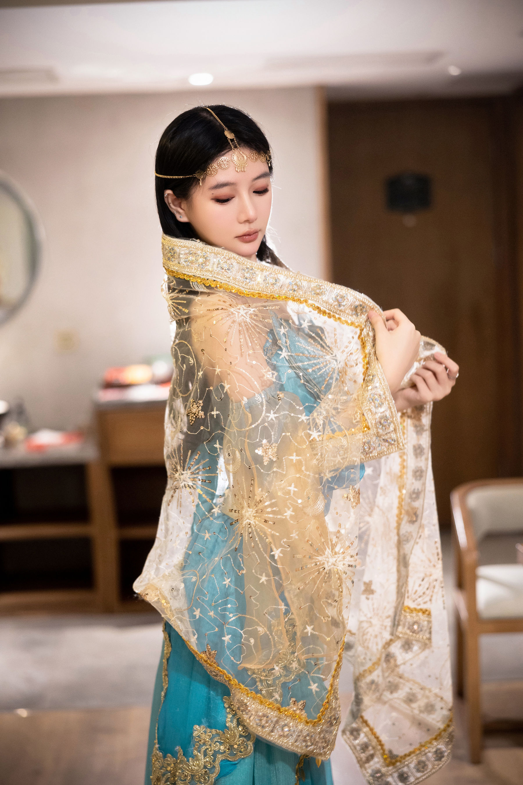 谢小蒽 西域舞娘写真