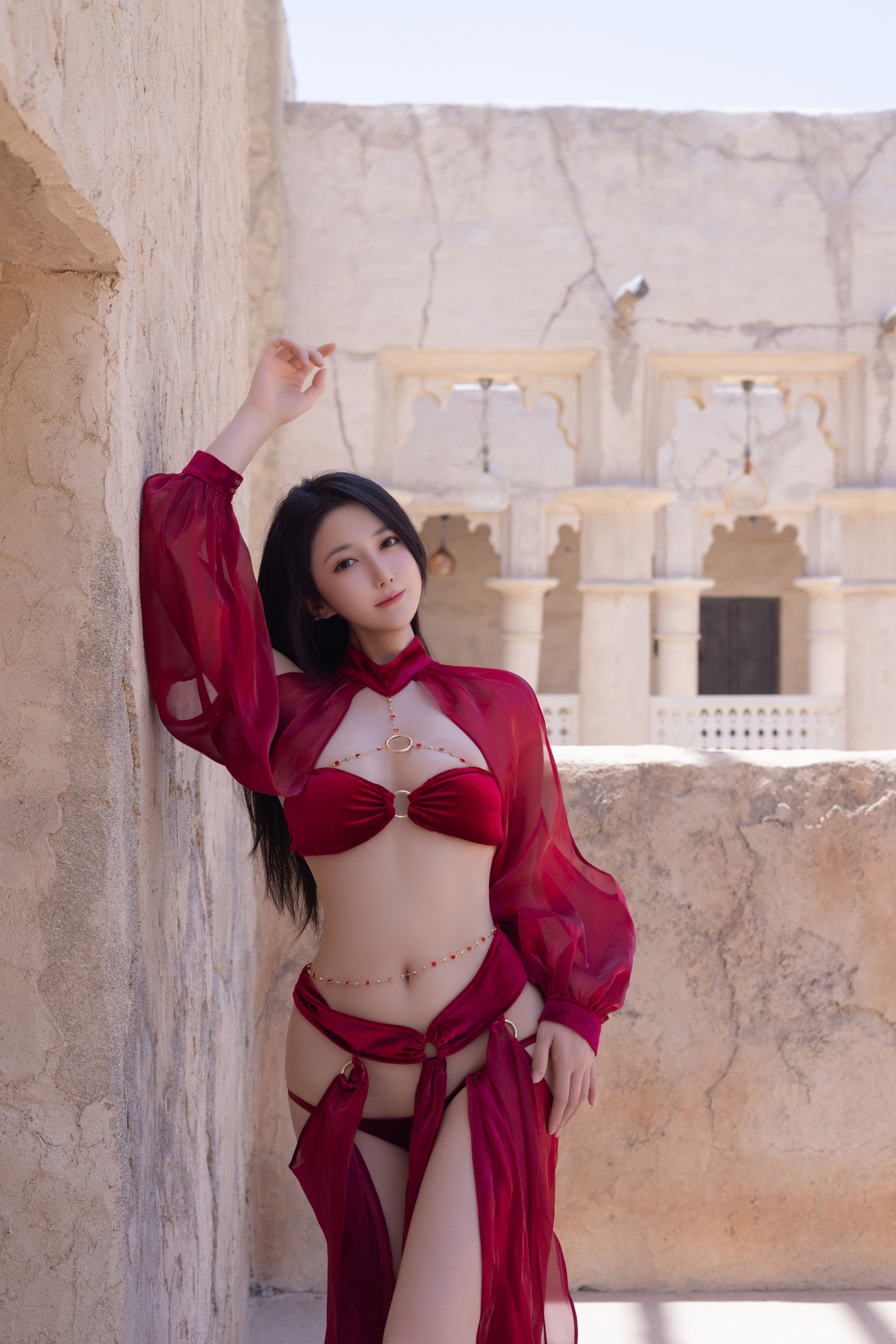 鱼子酱 惊红之舞写真