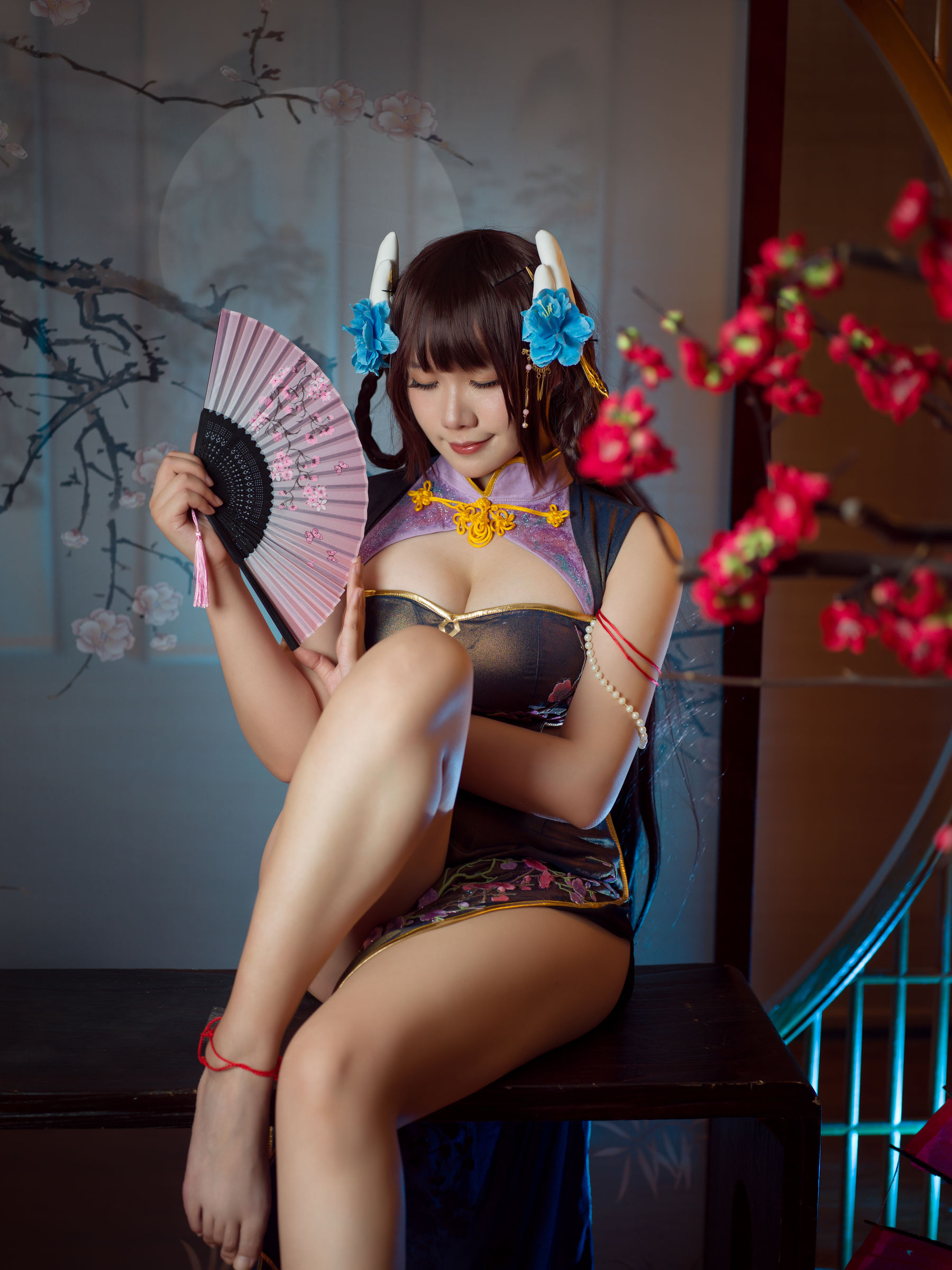 麻花麻花酱 - 比睿旗袍