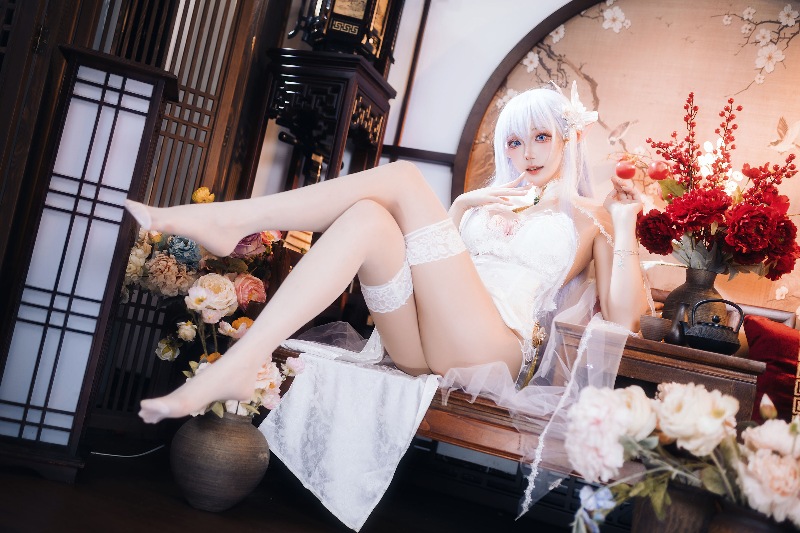 Coser 瓜希酱 福利 - 阿尔比恩旗袍
