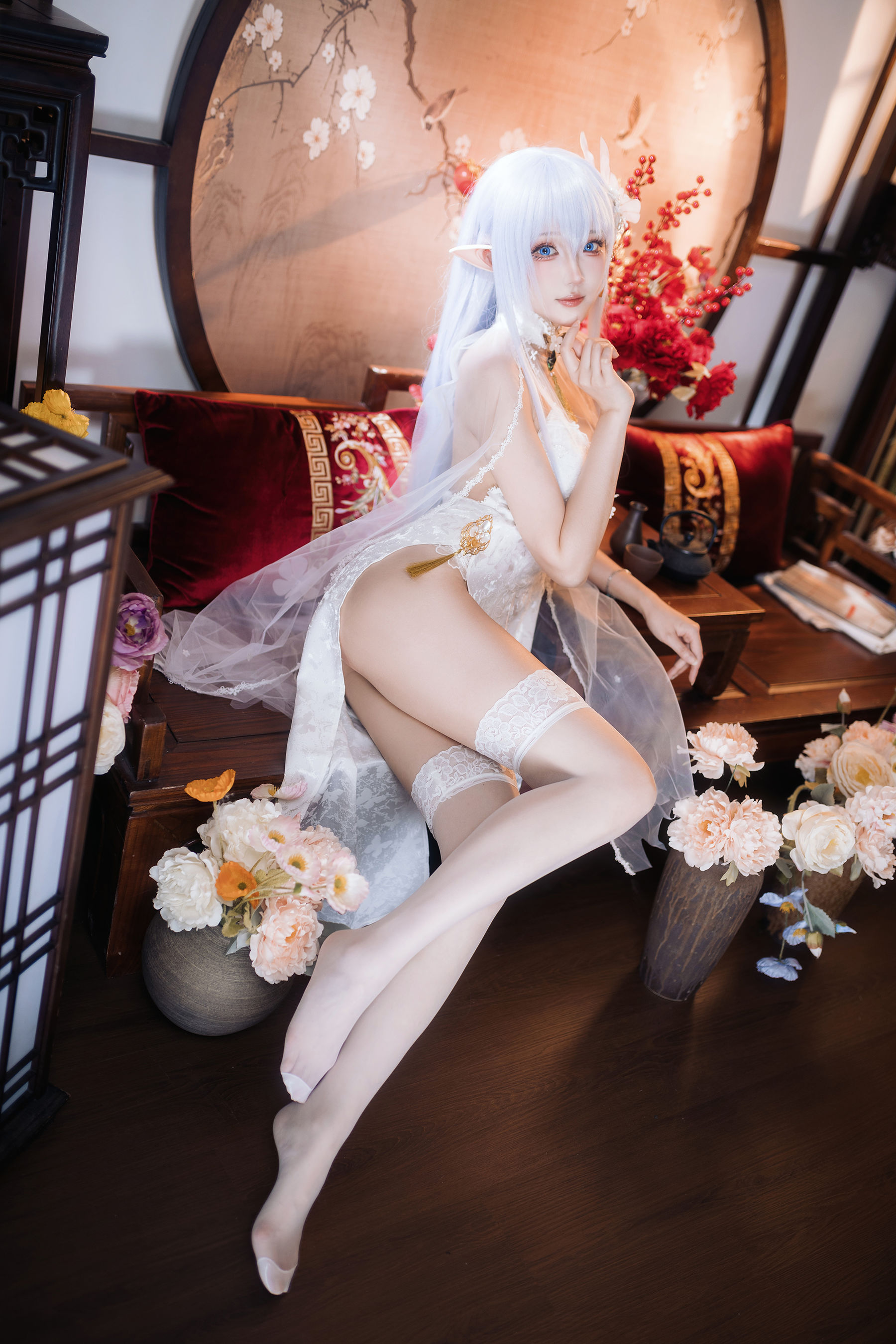 Coser 瓜希酱 福利 - 阿尔比恩旗袍