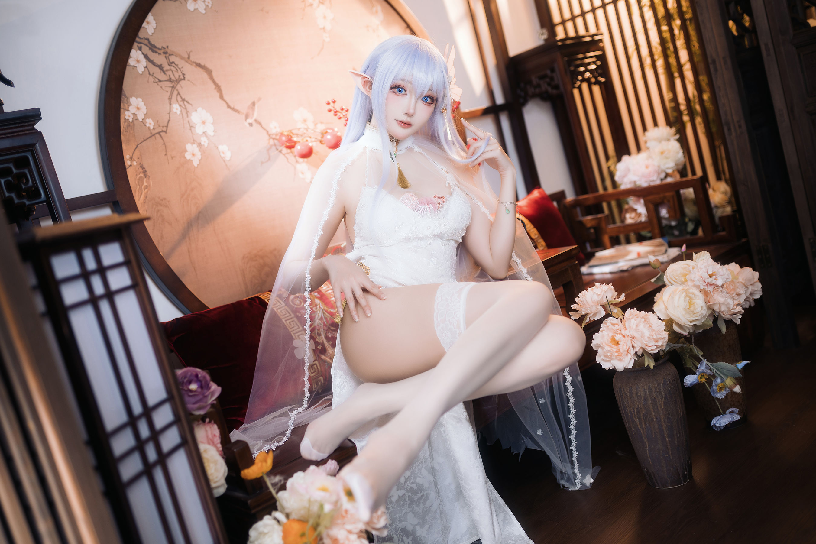 Coser 瓜希酱 福利 - 阿尔比恩旗袍