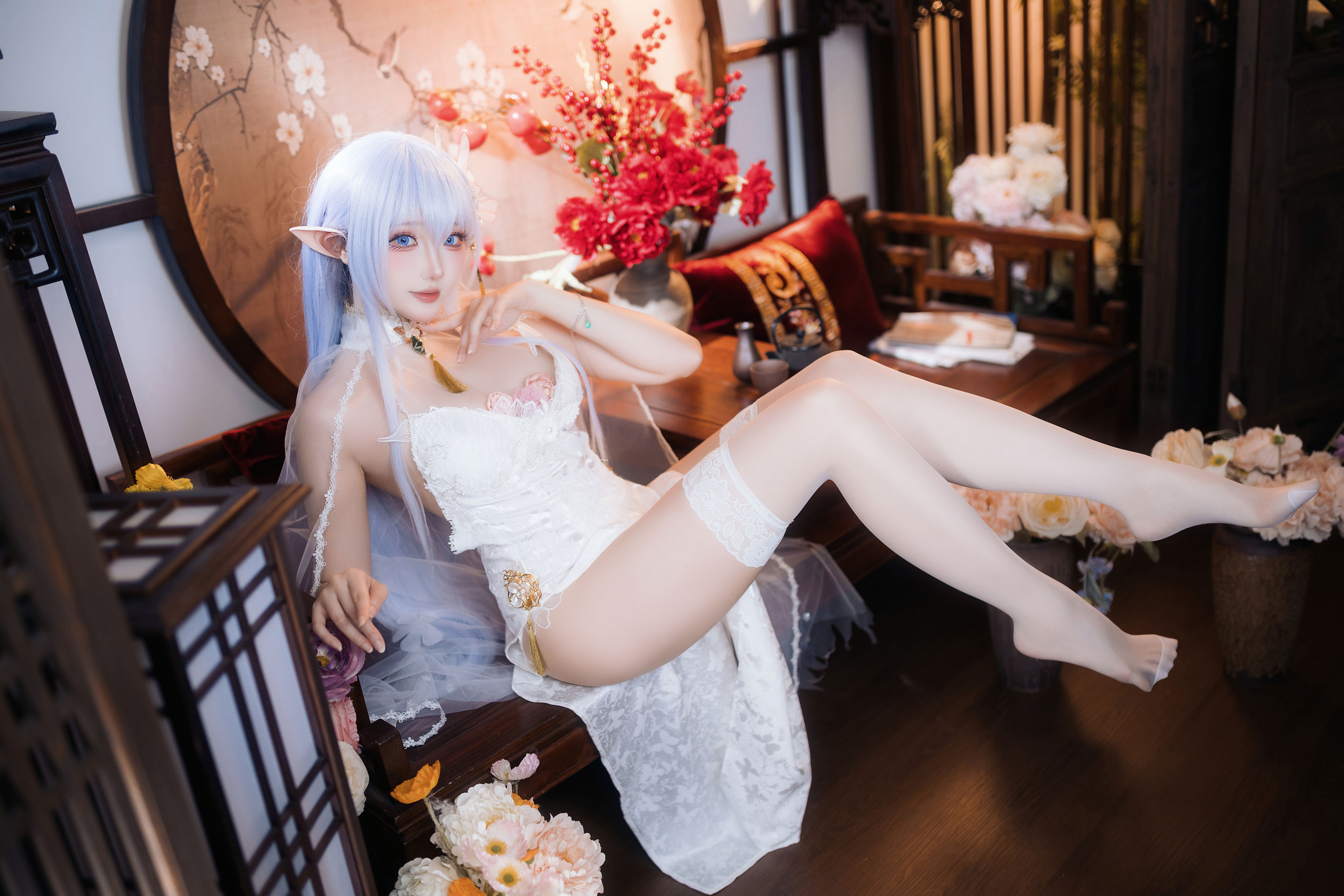 Coser 瓜希酱 福利 - 阿尔比恩旗袍