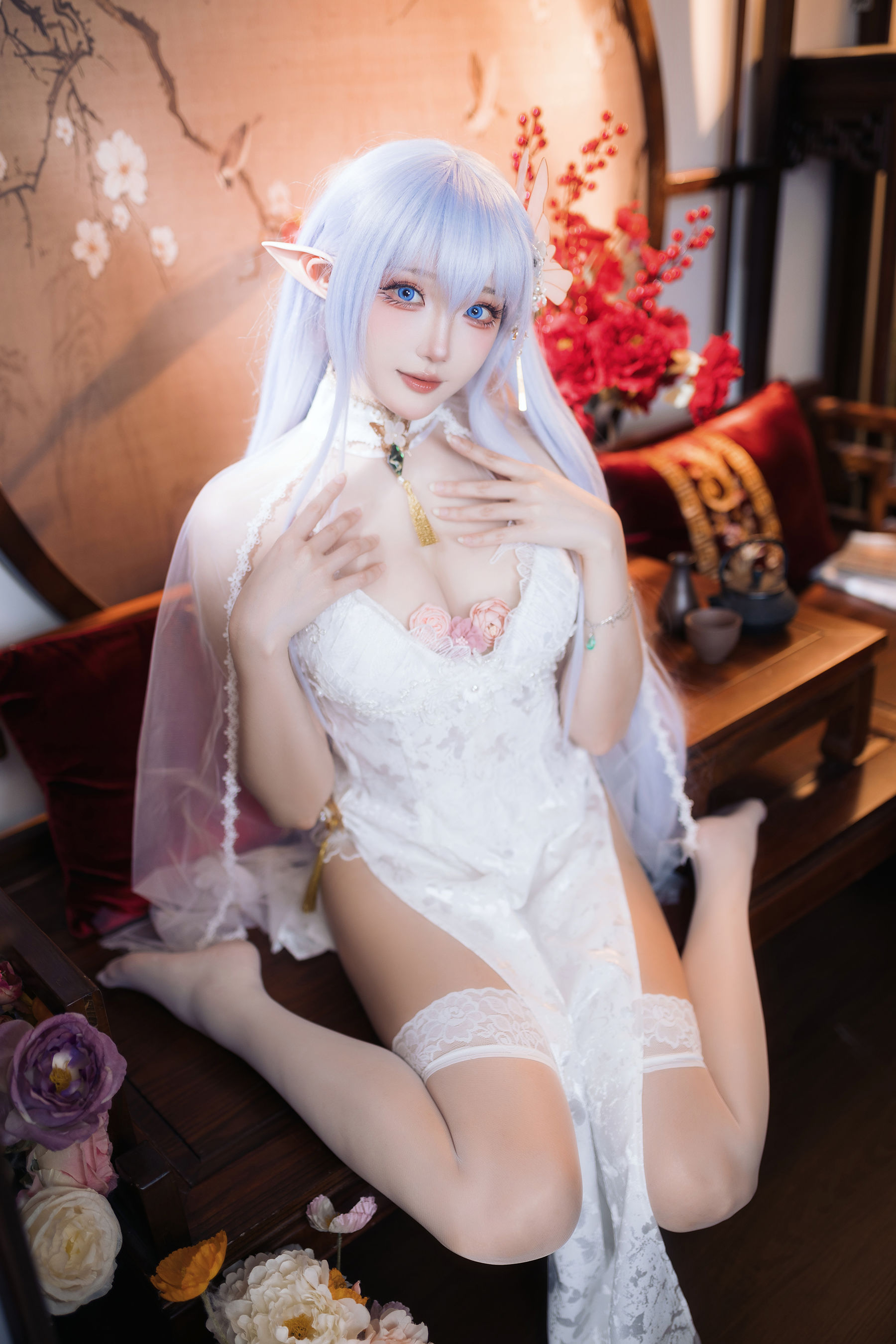 Coser 瓜希酱 福利 - 阿尔比恩旗袍