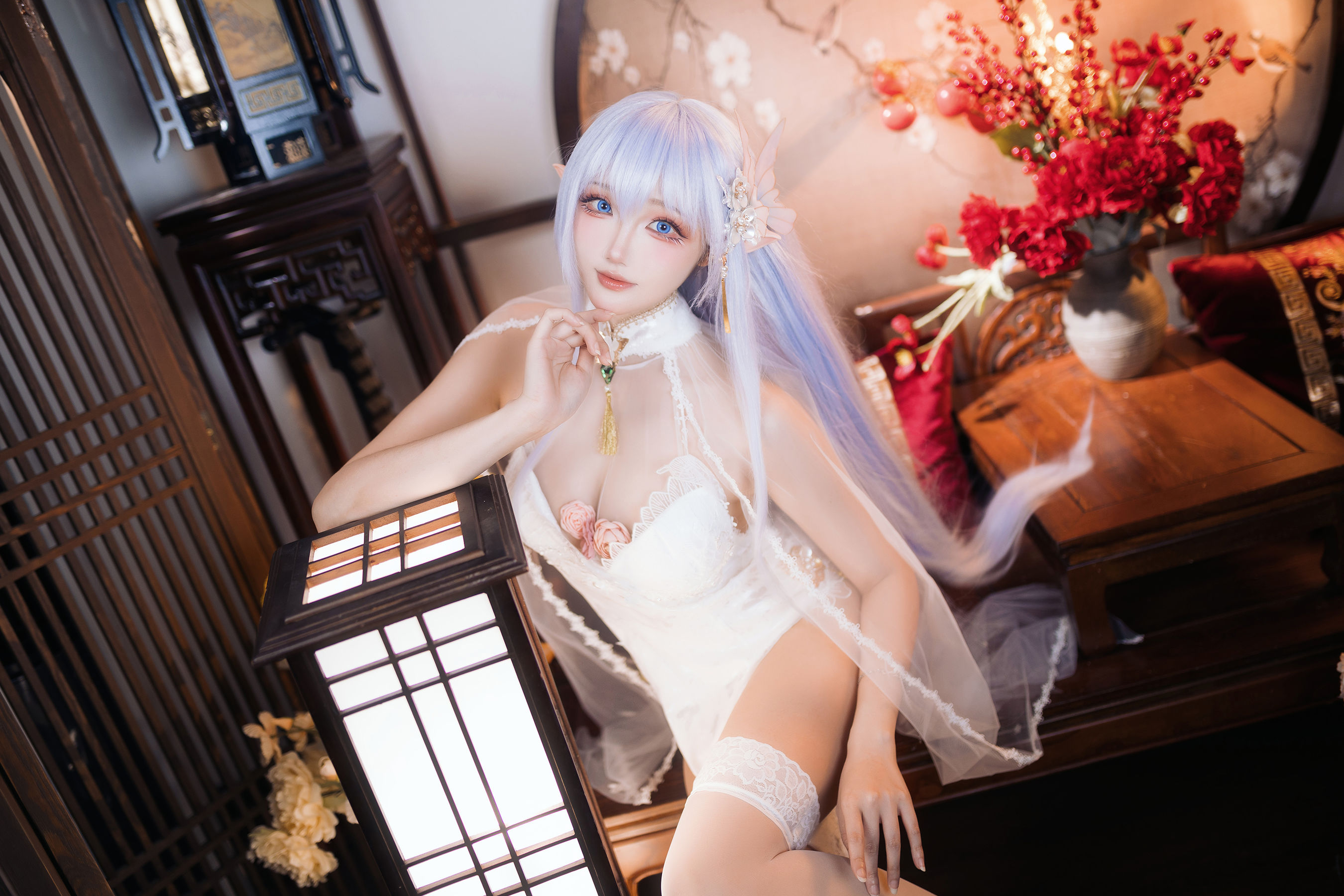 Coser 瓜希酱 福利 - 阿尔比恩旗袍