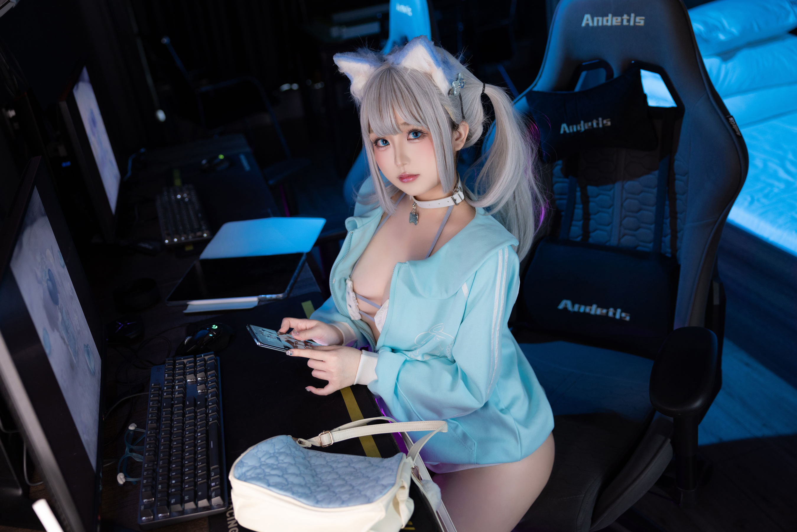 Cosplay 日奈娇 - 与网友的线下见面