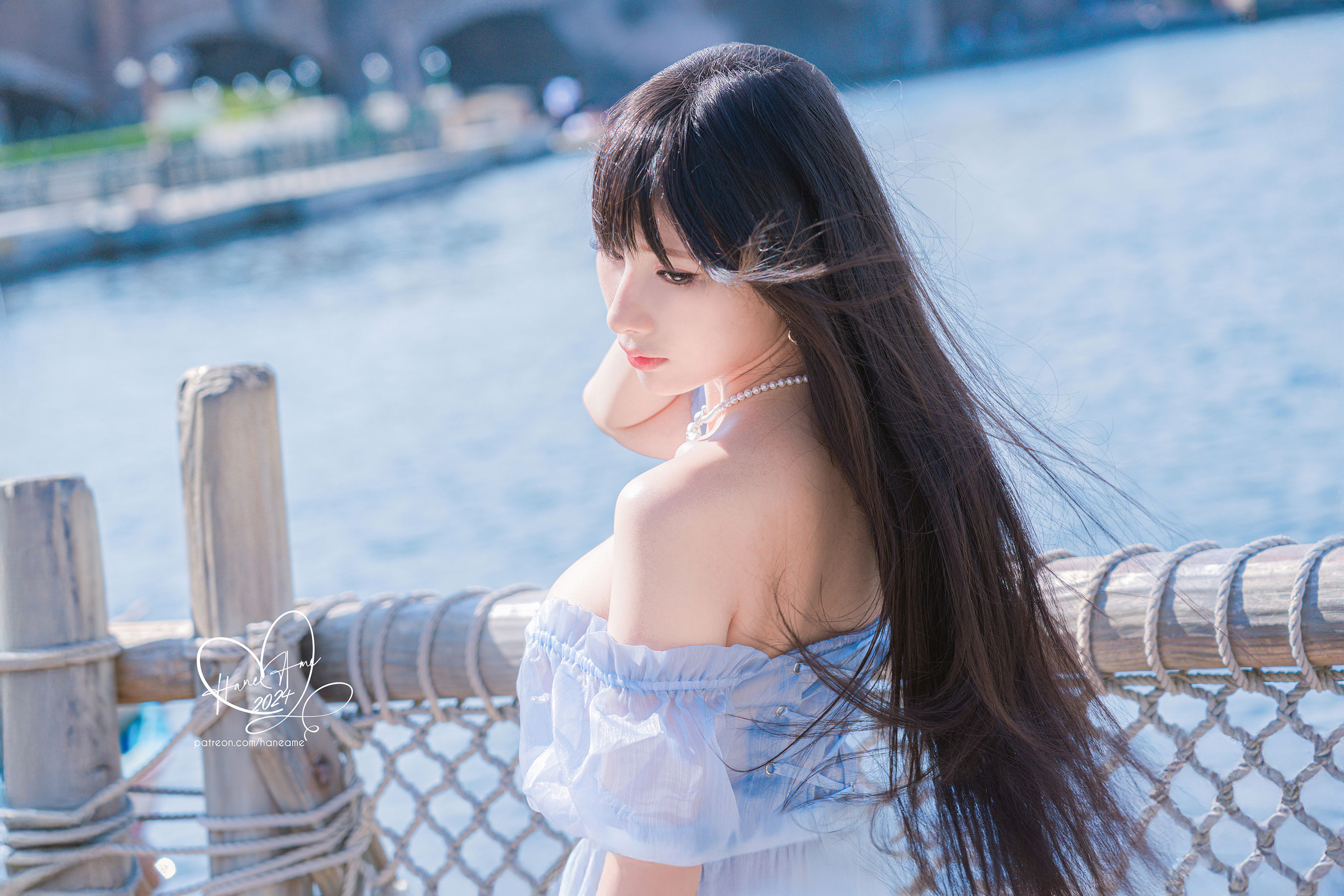 Hane Ame 雨波写真 - 在逃公主波波