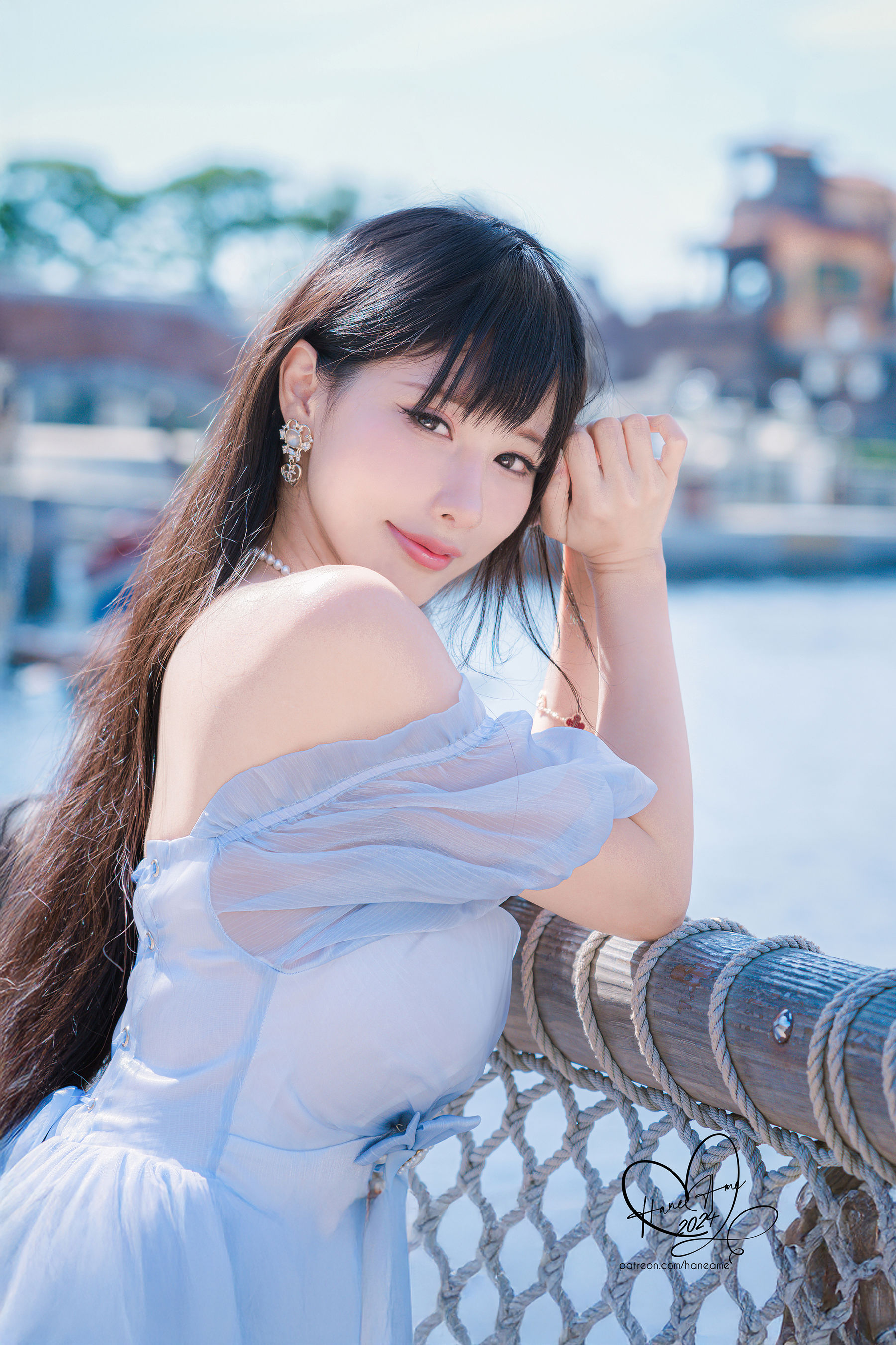 Hane Ame 雨波写真 - 在逃公主波波
